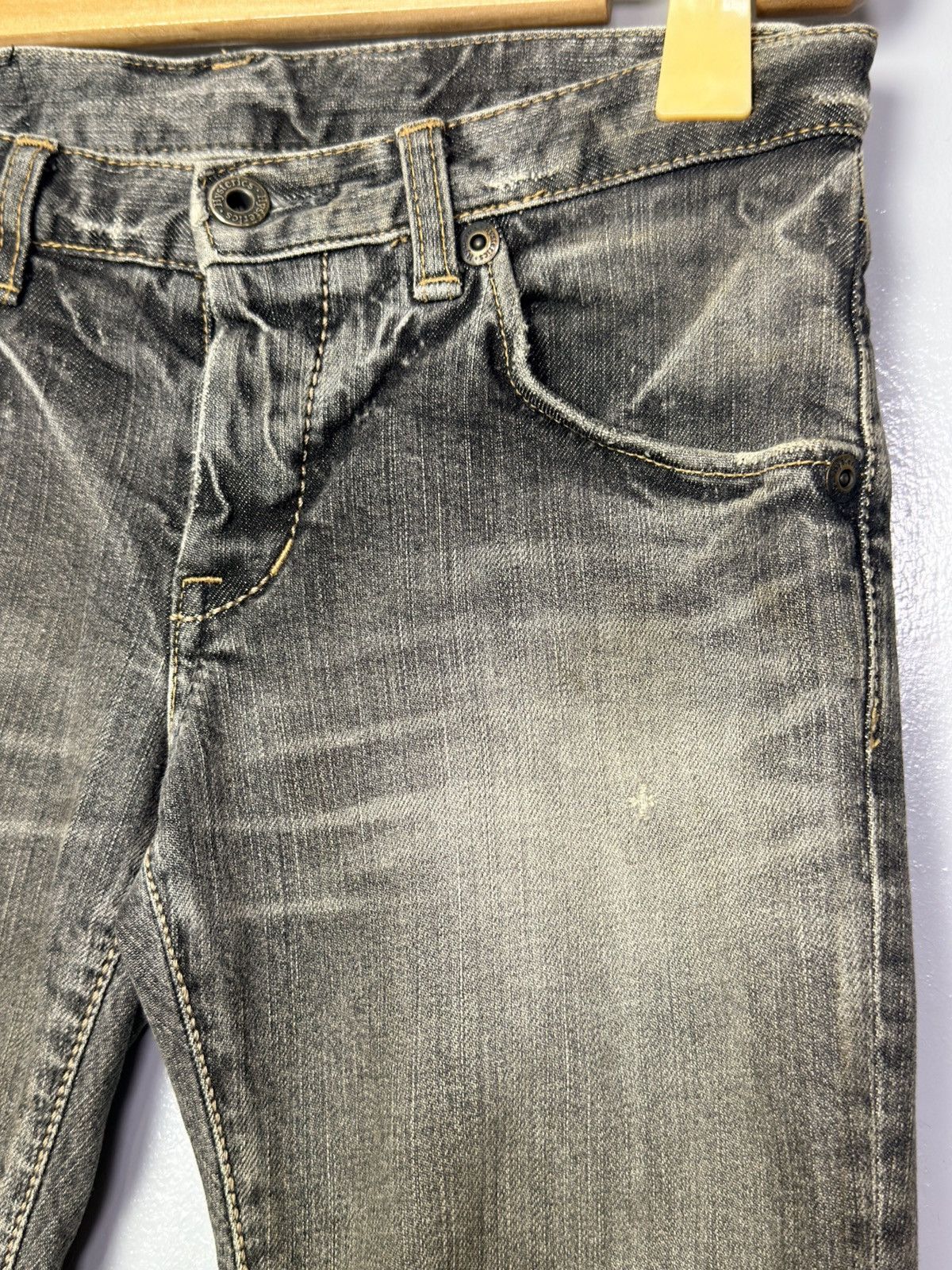 Hysteric Glamour Hysteric Glamour Distressed Gray Pants Size 28" / US 6 / IT 42 - 4 Thumbnail