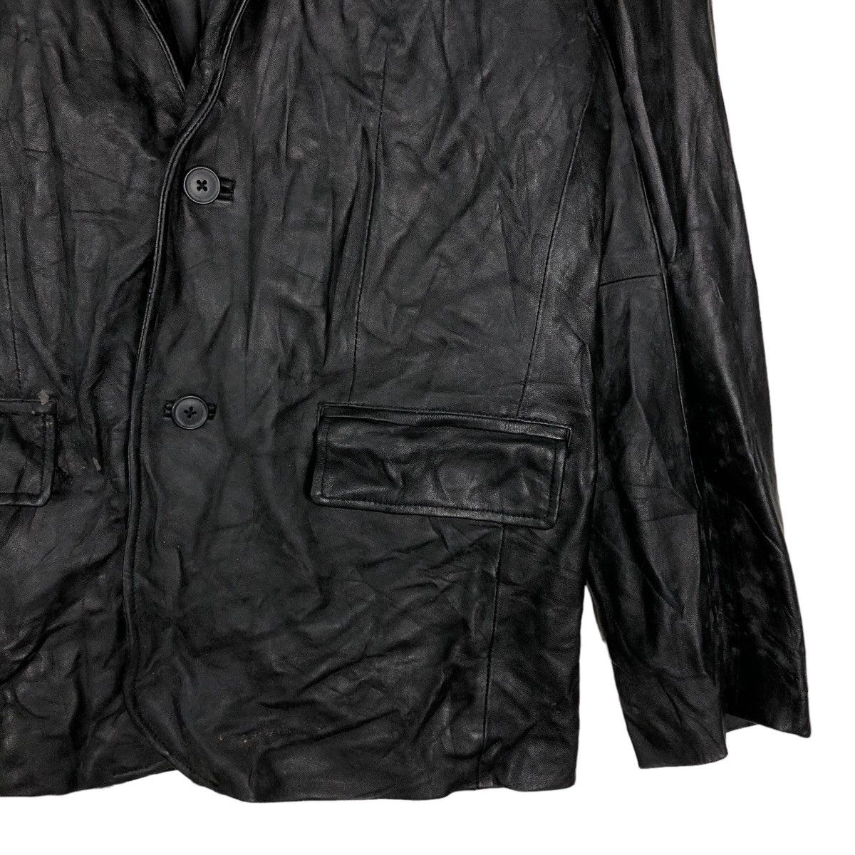 Japanese Brand 🔥90’s Vintage Biker Genuine Leather Jacket Gainer Japan Size US L / EU 52-54 / 3 - 5 Thumbnail