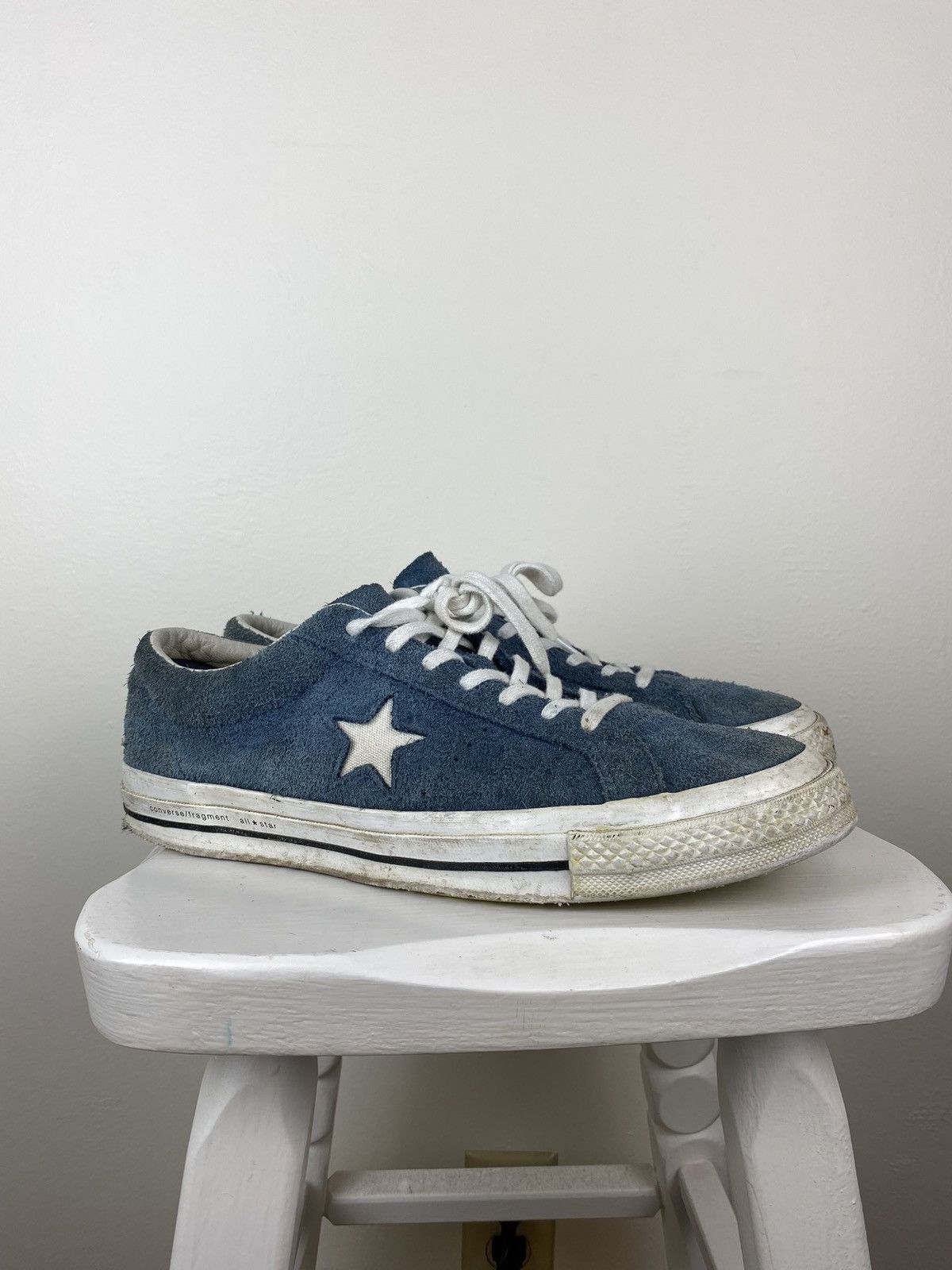 Converse Fragment Design x One Star 74 “Fragments” Converse Rare Size US 10.5 / EU 43-44 - 2 Thumbnail