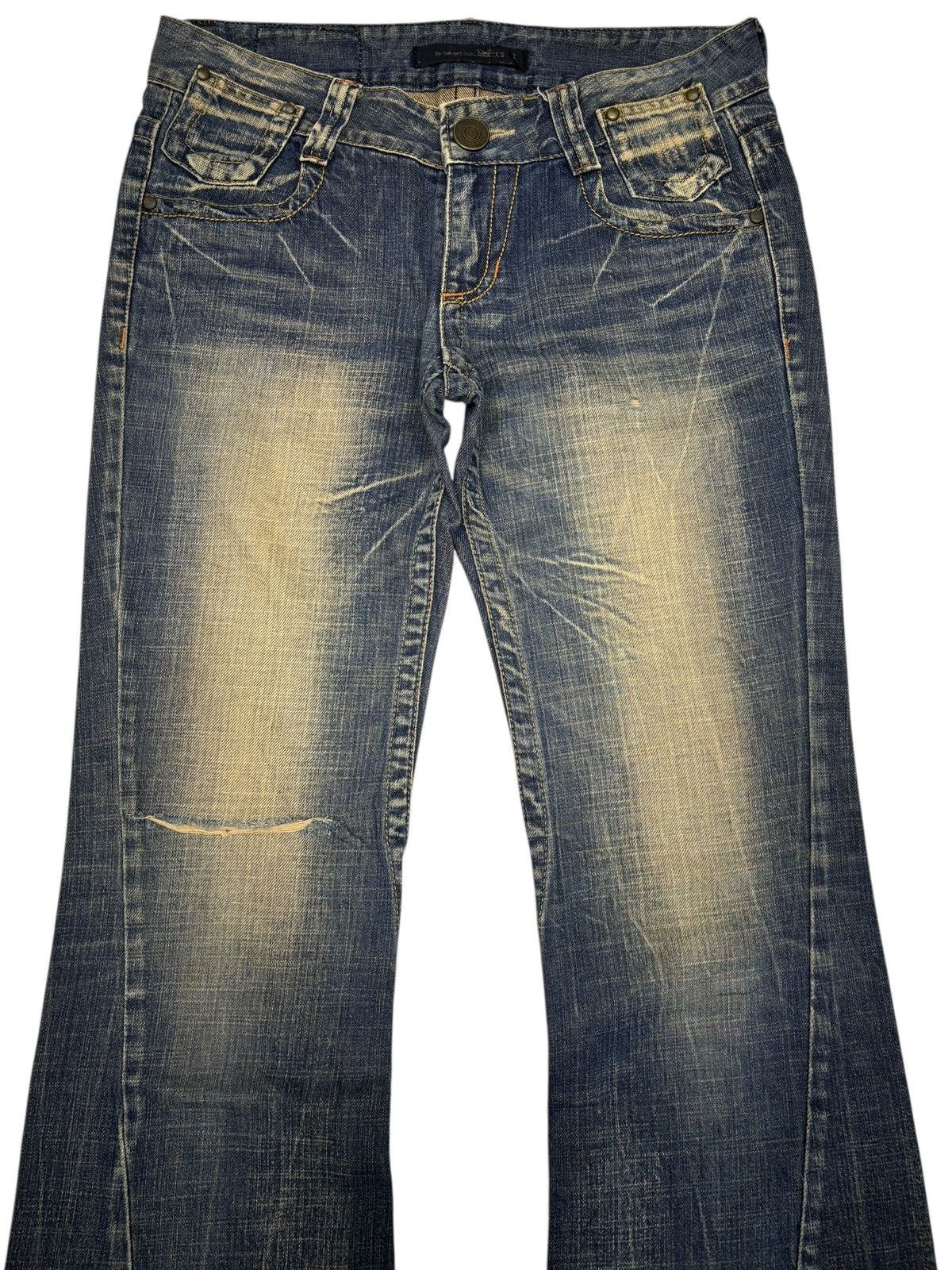 Kapital Flare Jeans Earthy Mud Wash Lolita Exotic Vintage Denim Size US 32 / EU 48 - 5 Thumbnail