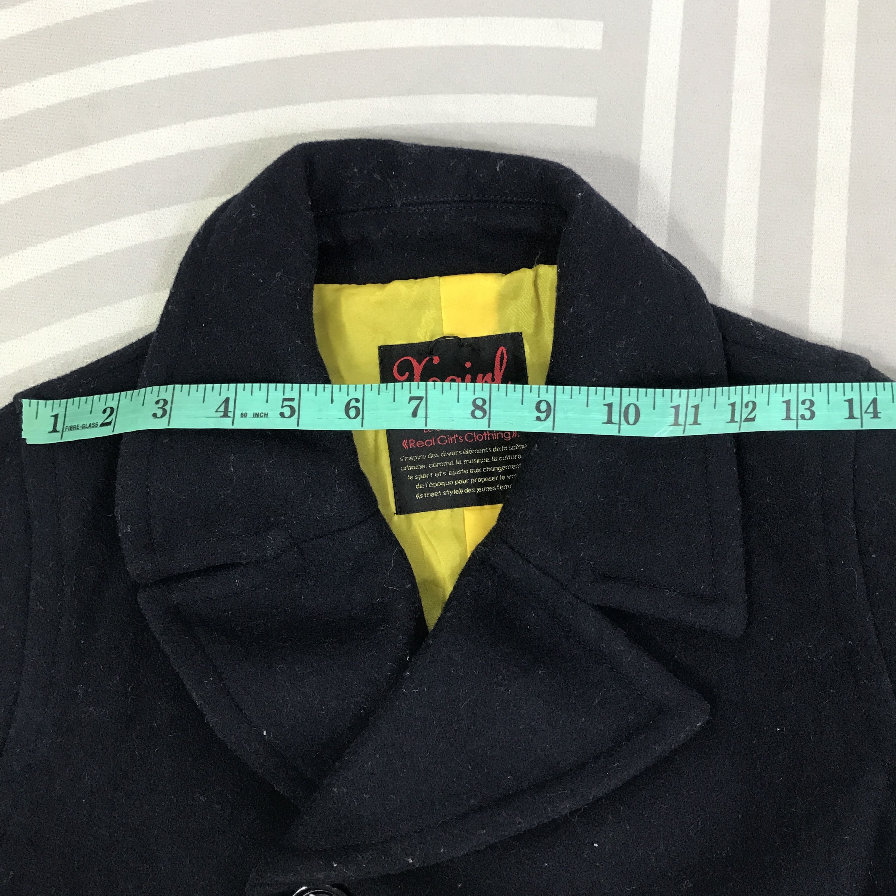 Vintage Vintage X-Girls Wool Coats Jacket K84B12 Size M / US 6-8 / IT 42-44 - 6 Thumbnail