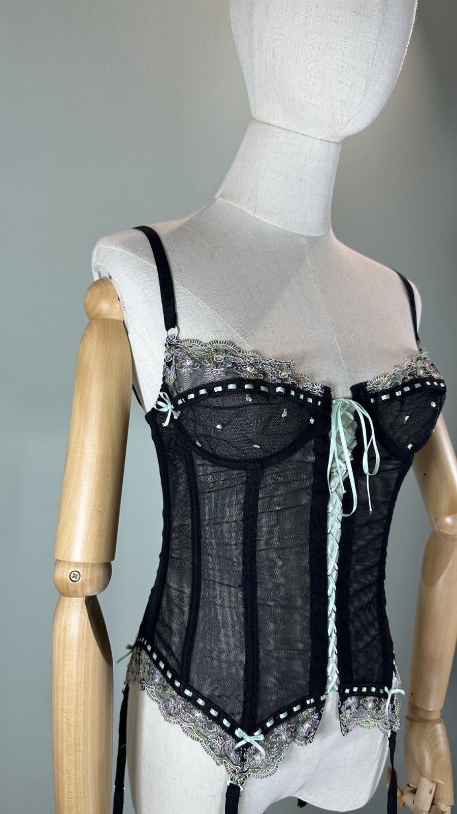 Roberto Cavalli Roberto Cavalli Bustier Lingeria Corset Ribbons Size 42 Size M / US 6-8 / IT 42-44 - 2 Thumbnail