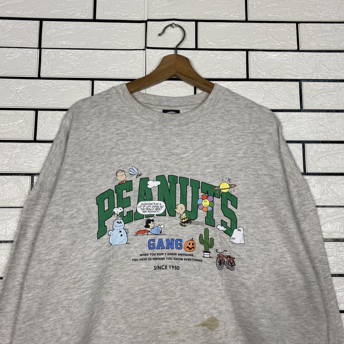 Japanese Brand 📌Vintage Sweatshirt Peanuts Big Logo Cartoon Size US S / EU 44-46 / 1 - 4 Thumbnail