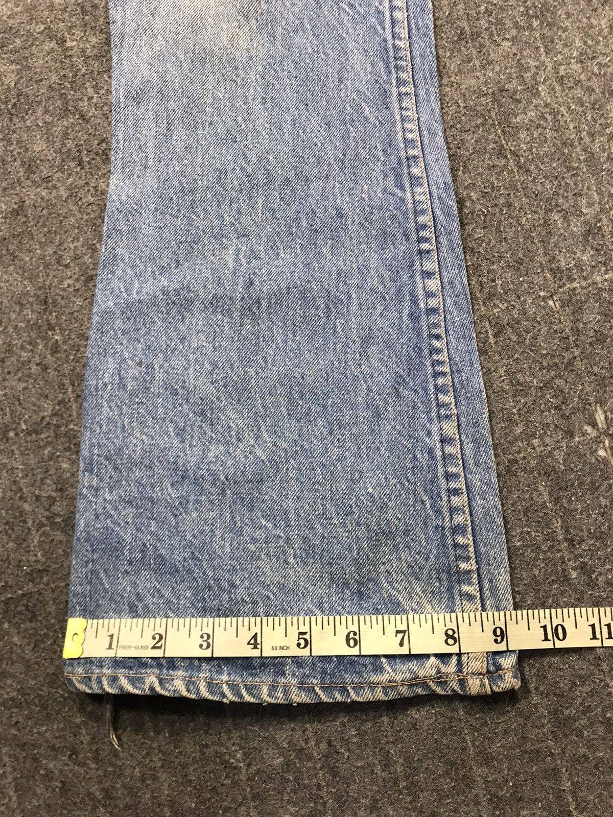 Levi's Vintage Clothing Distressed Levi's Strauss Zipper Indigo Denim Orange Tab Size US 31 - 16 Thumbnail