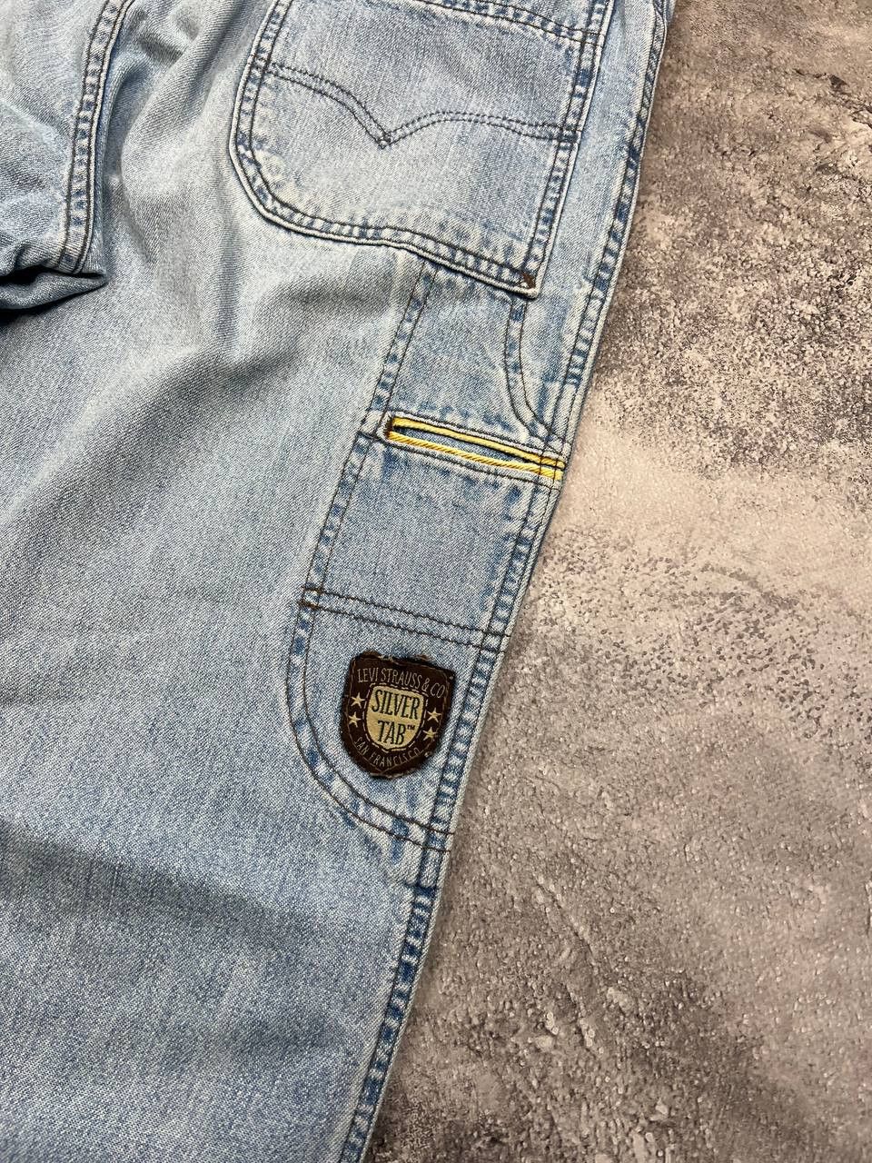 90s Vintage Levi's Silver Tab Loose Fit Denim Jeans