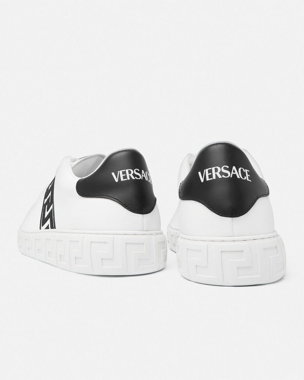 Versace Versace Greco Embroidered Sneakers Size US 6 / EU 39 - 3 Thumbnail