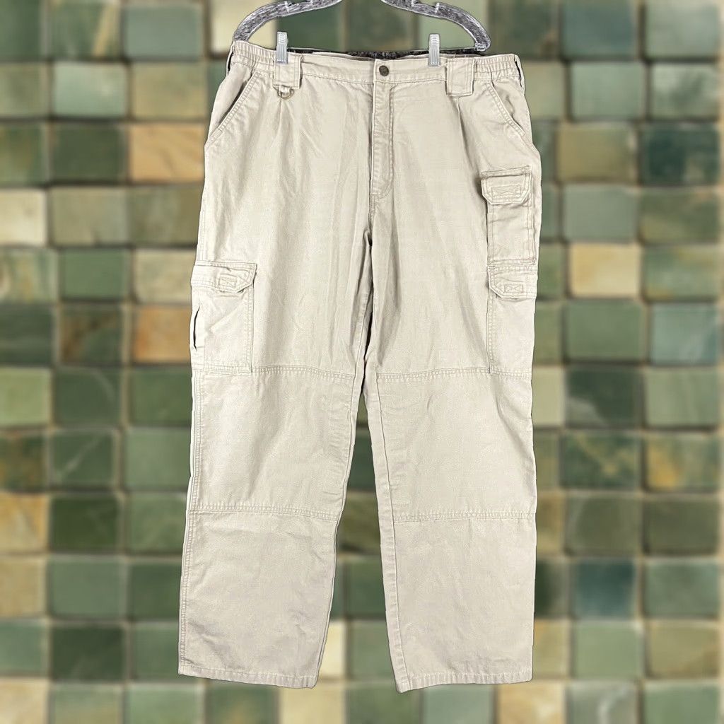 Vintage 5.11 Tactical Cargo Pants Adult 38x30 Beige Size US 38 / EU 54 - 1 Thumbnail