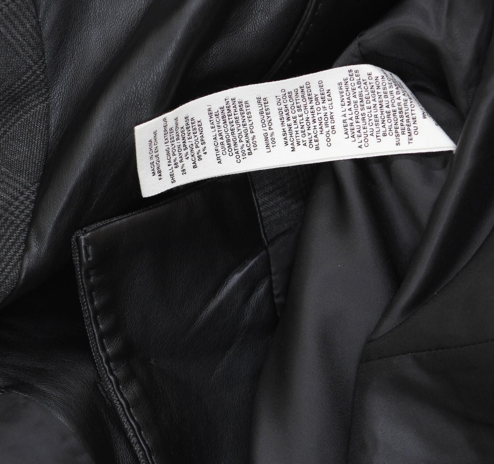 Other Nwt Avec Les Filles Cropped Blazer Jacket Charcoal Black 14 Size XL / US 12-14 / IT 48-50 - 6 Thumbnail