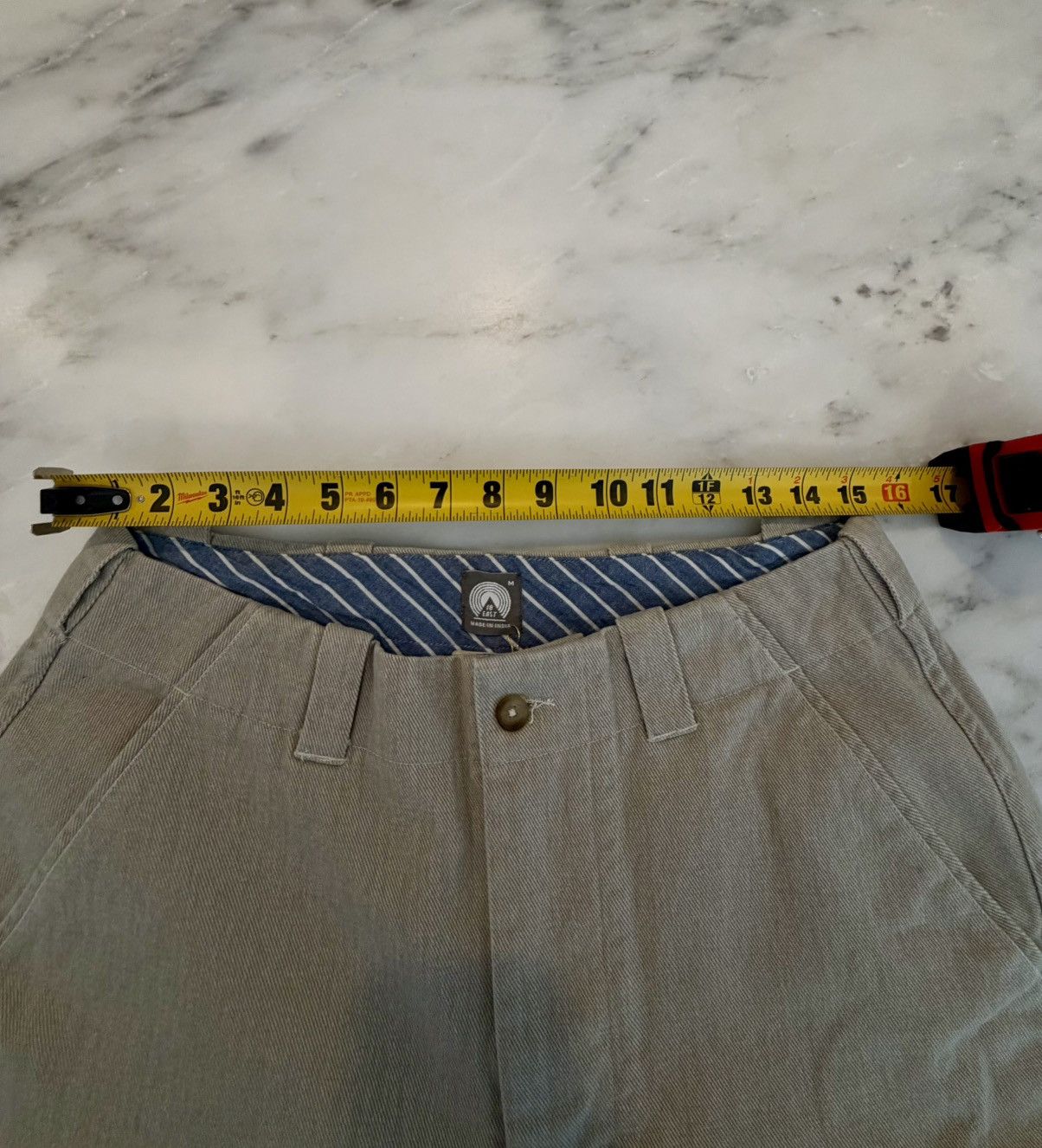 18 East Rossi Chino Ecru Size M in Beige, Men's (Size 32) — image 4 of 6
