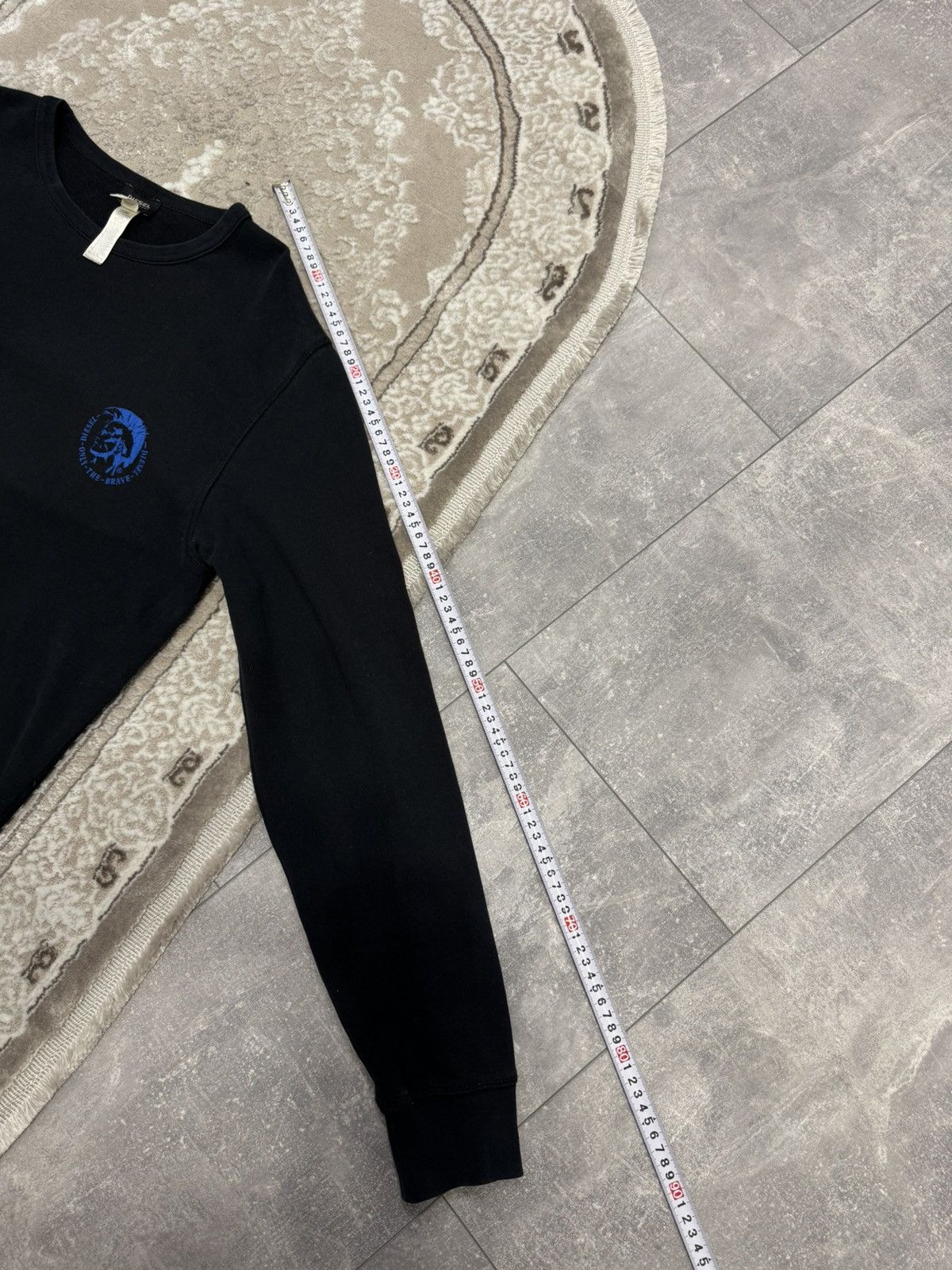 Diesel Y2K Vintage Diesel Sweatshirt Big Logo Pullover Size US L / EU 52-54 / 3 - 6 Thumbnail