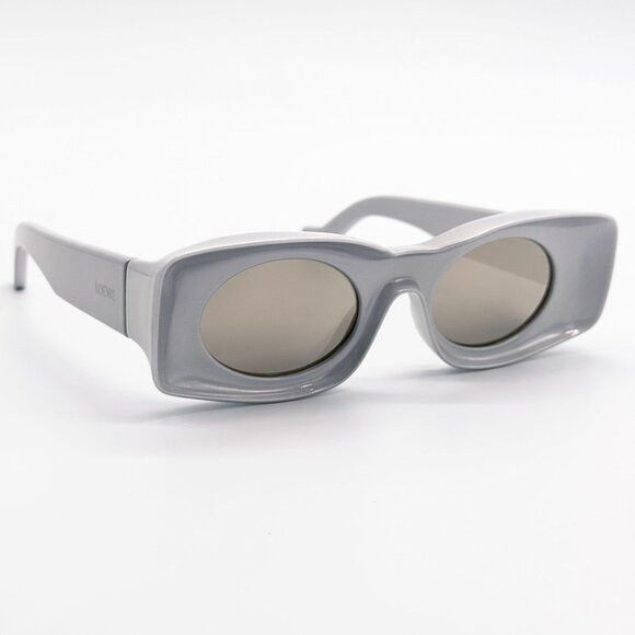 Loewe NEW LOEWE SUNGLASSES LW40033I 24C SILVER UNISEX EYEWEAR Size ONE SIZE - 5 Thumbnail