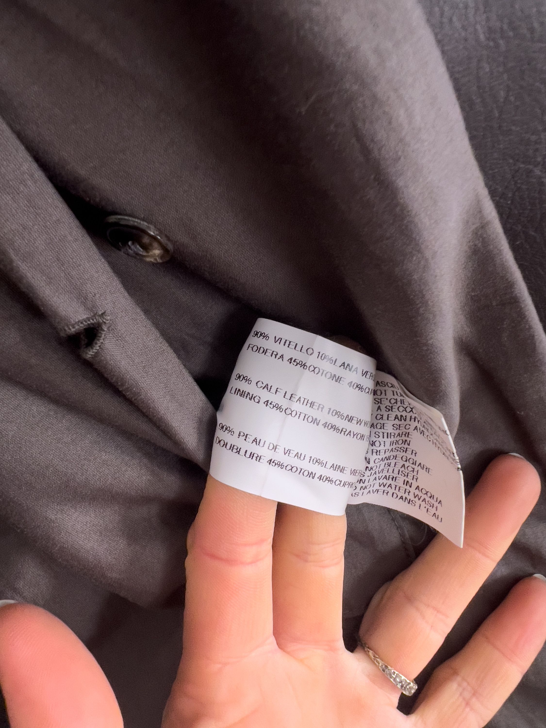 Rick Owens FW11 LIMO Leather Jacket Size XS / US 0-2 / IT 36-38 - 15 Thumbnail