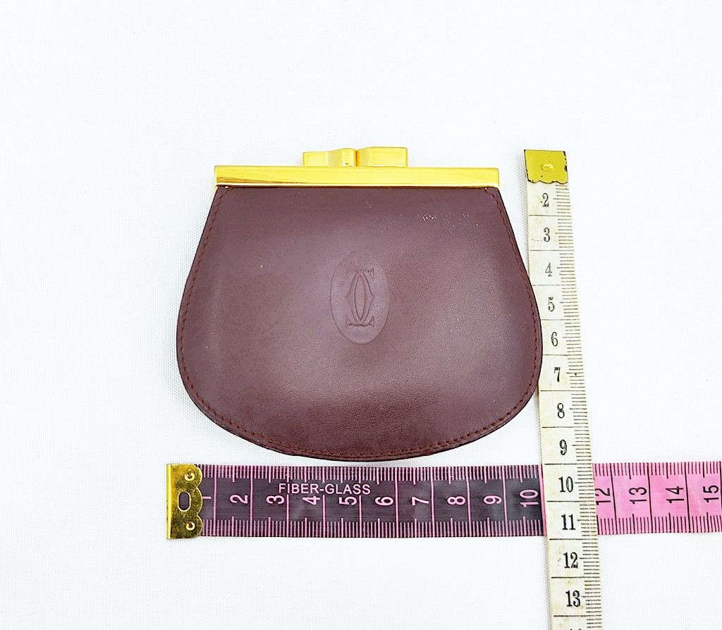 Cartier original CARTIER burgundy leather coin case Size ONE SIZE - 9 Thumbnail