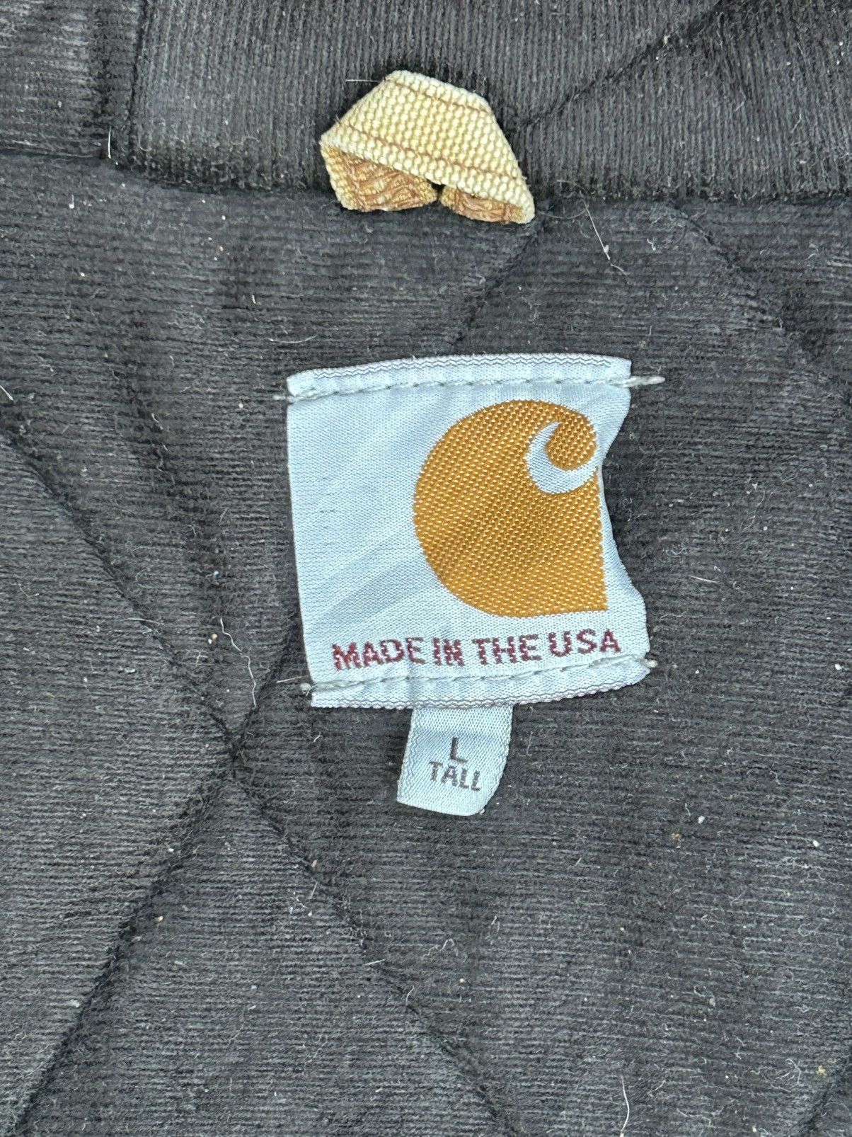 Carhartt Carhartt work jacket tall faded distressed USA made Size US L / EU 52-54 / 3 - 10 Thumbnail