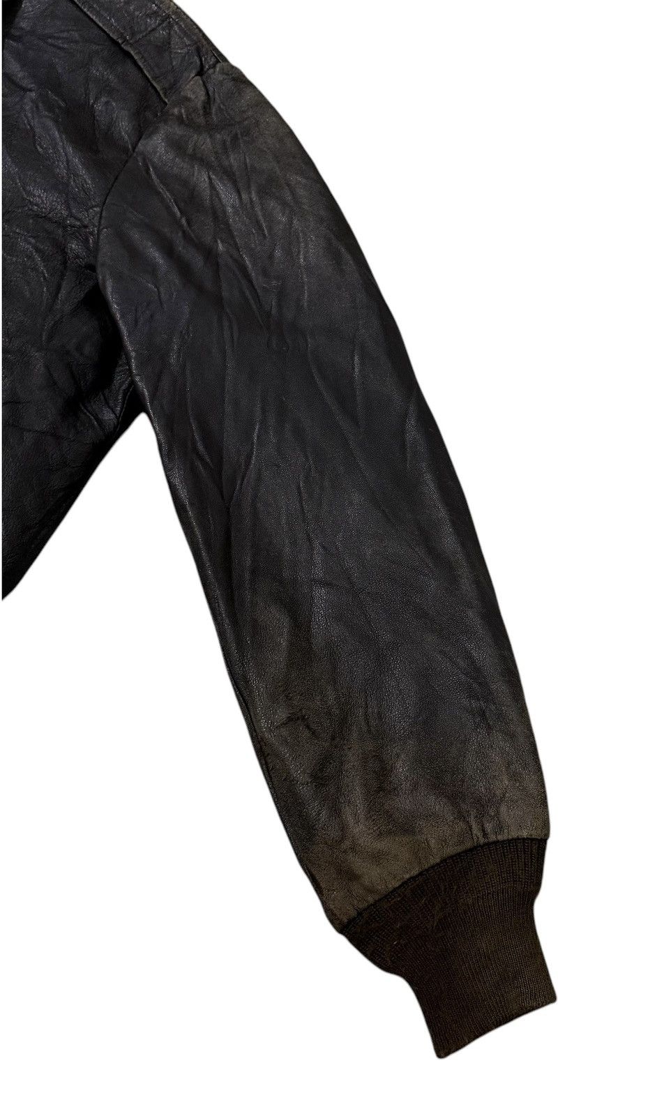 Schott Vintage Schott A2 Military Flyer Leather Jacket Size US M / EU 48-50 / 2 - 8 Thumbnail