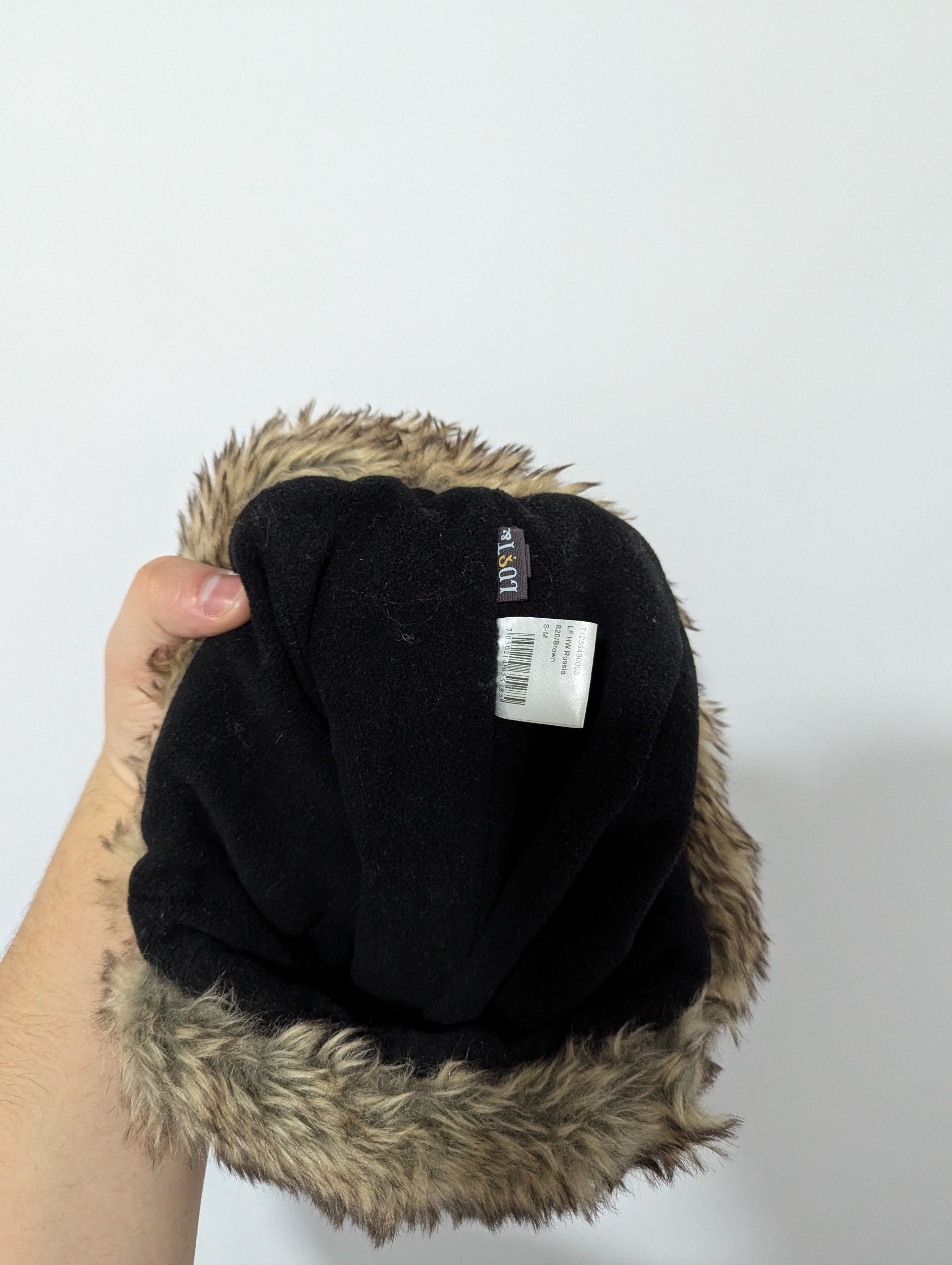Japanese Brand Y2K Fur Fuzzy Trapper Alt Mohair Cute Vintage Hat Ushanka Size ONE SIZE - 6 Thumbnail
