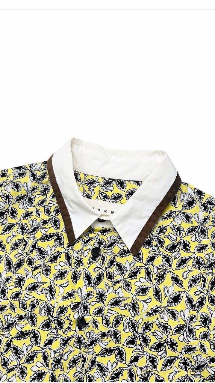 Marni Marni SS13 Floral Button Up Shirt Size US S / EU 44-46 / 1 - 4 Thumbnail