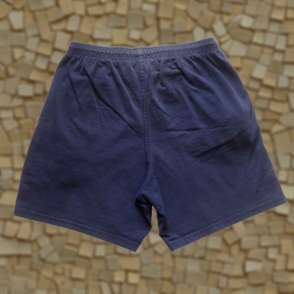 Fruit Of The Loom FRUIT OF THE LOOM VTG Y2K 90s BLANK CLASSIC COTTON ACTIVE BLUE 7" SHORTS SZ S Mens Regular Inseam 7" Size US 29 - 1 Thumbnail