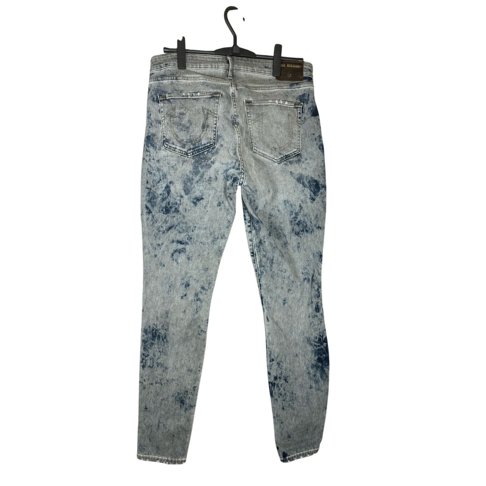 True Religion True Religion Jennie Curvy Skinny Jean Marble Moon Women 31" Size 31" - 2 Thumbnail