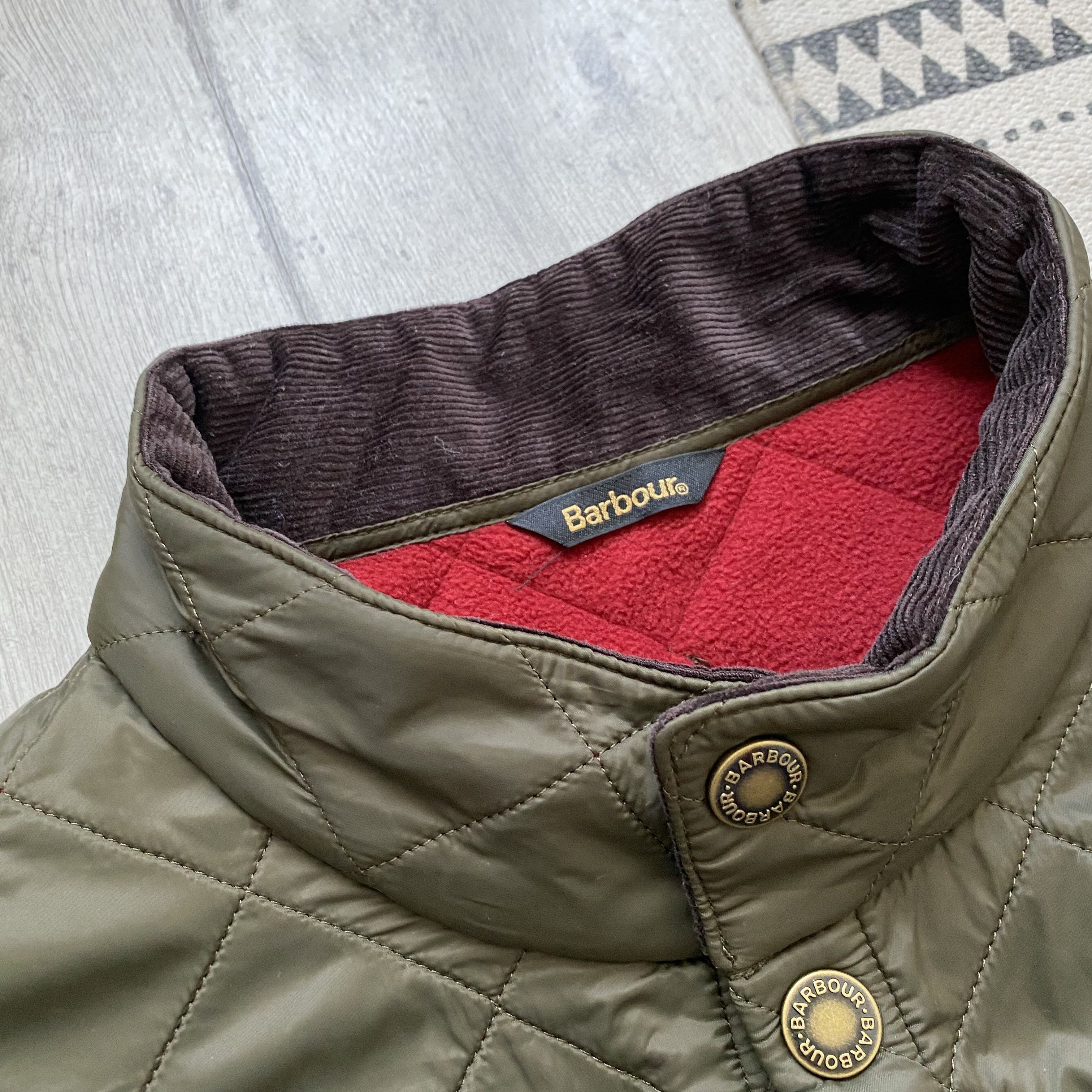 Barbour 🐾 Vintage Barbour Quilted Waistcoat Linning Vest hunter Size US L / EU 52-54 / 3 - 4 Thumbnail