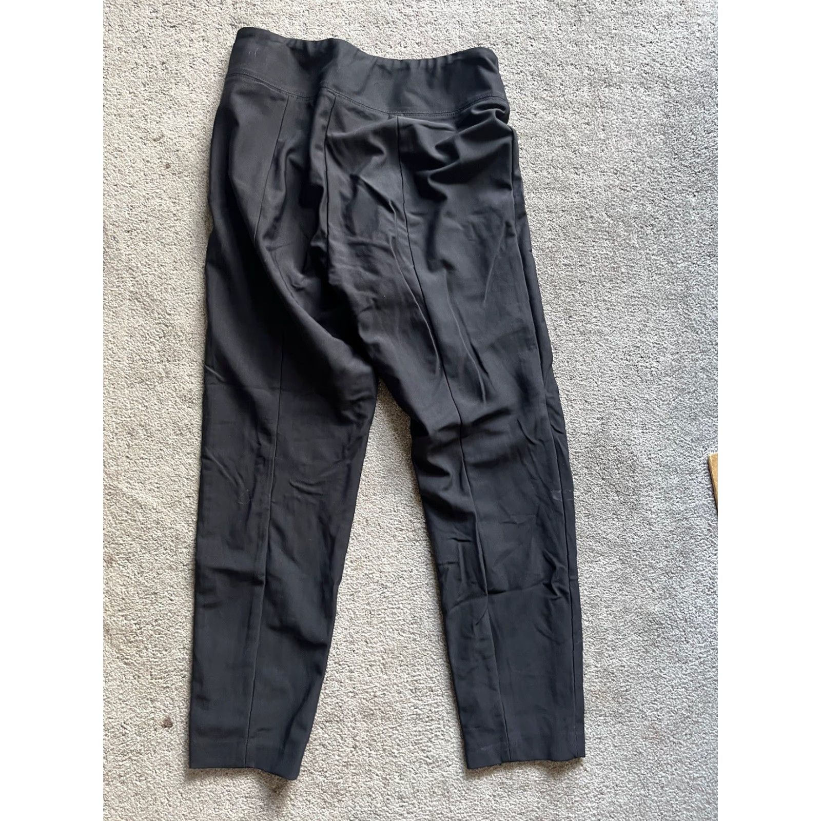 Banana Republic Banana Republic Pants Womens Black Side Zip Size 8 Solid Dress Pants Size 30" / US 8 / IT 44 - 3 Thumbnail