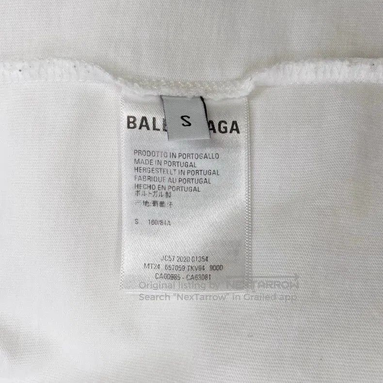 Balenciaga Balenciaga Letter Print Short Sleeve T-shirt. Size US S / EU 44-46 / 1 - 6 Thumbnail