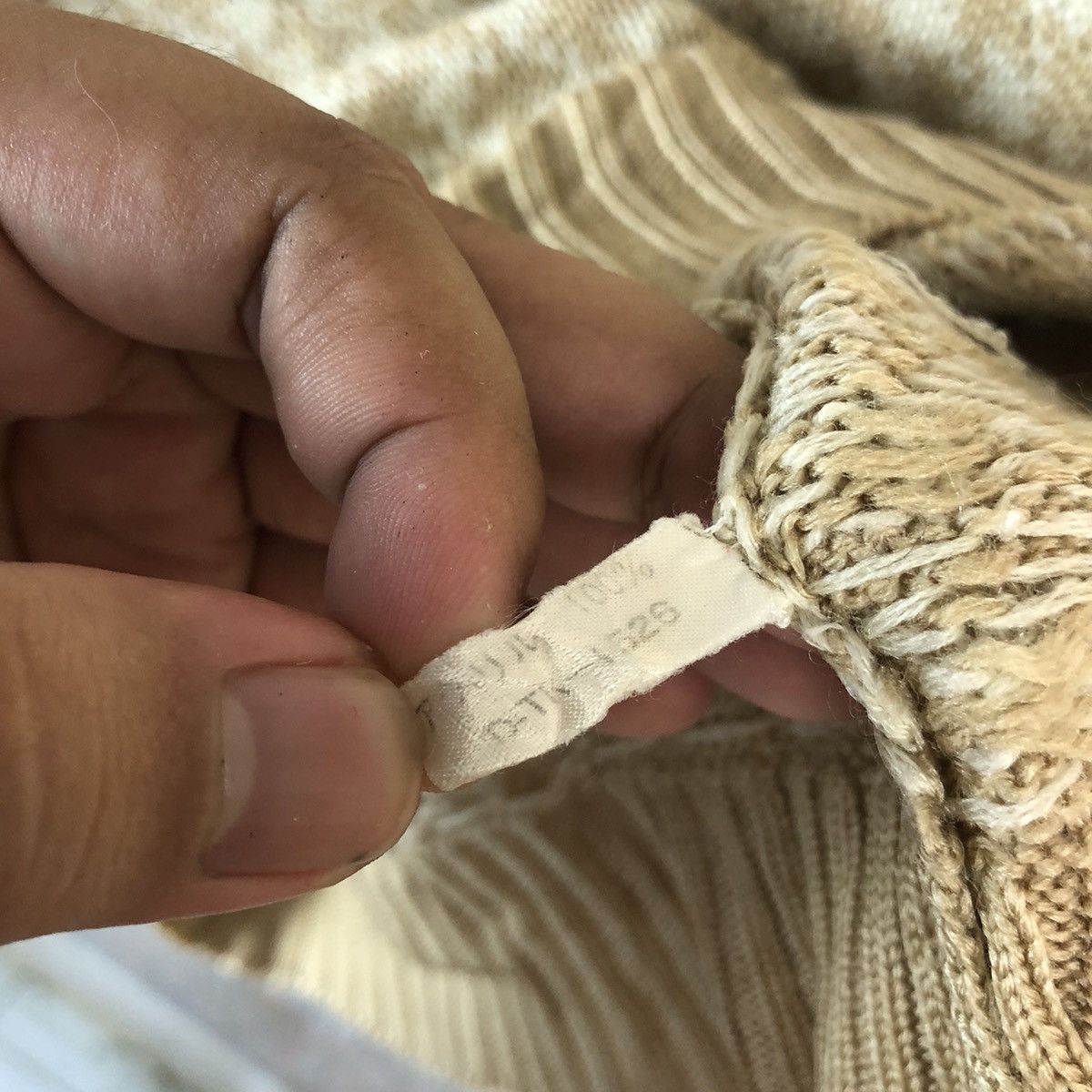 Japanese Brand × Vintage Japan vintage Brown Vest knitwear #A825 Size S / US 4 / IT 40 - 10 Thumbnail
