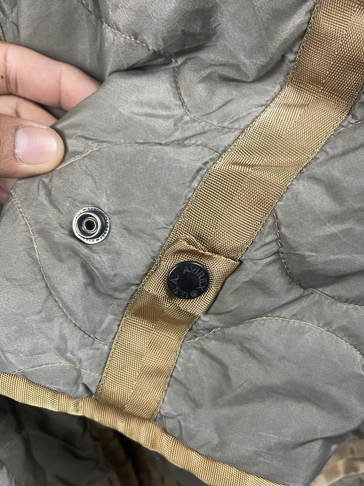 Avirex 🔥STEALS AVIREX Military Style Quilted Jacket Size US L / EU 52-54 / 3 - 10 Thumbnail