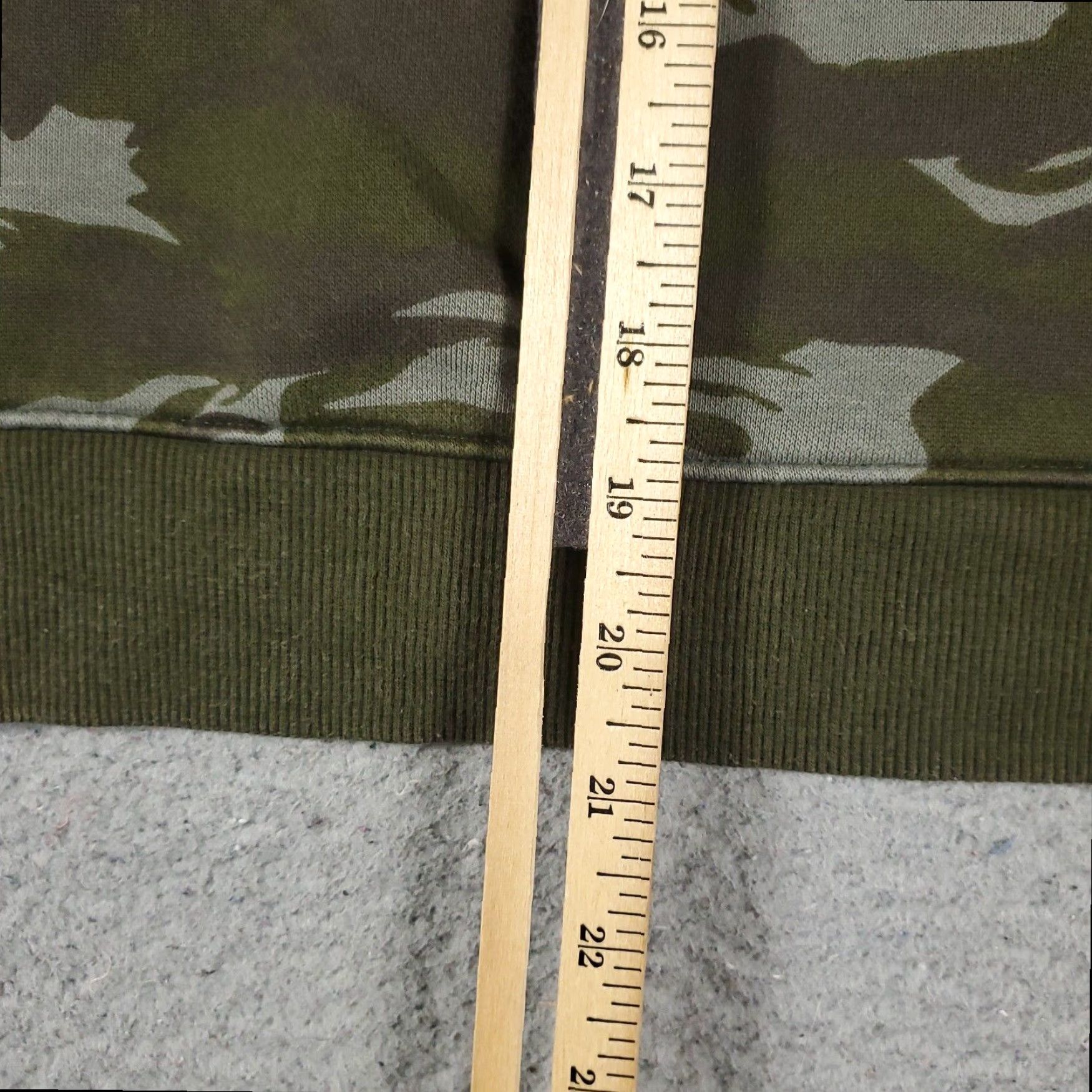 Puma PUMA Green Camouflage Hoodie Womens Medium Cotton Blend Pullover Sweatshirt Size M / US 6-8 / IT 42-44 - 6 Thumbnail