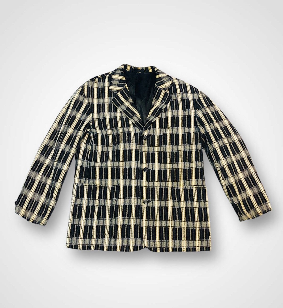 Japanese Brand Shabany Jacket Coat Button (24) Size US L / EU 52-54 / 3 - 1 Thumbnail