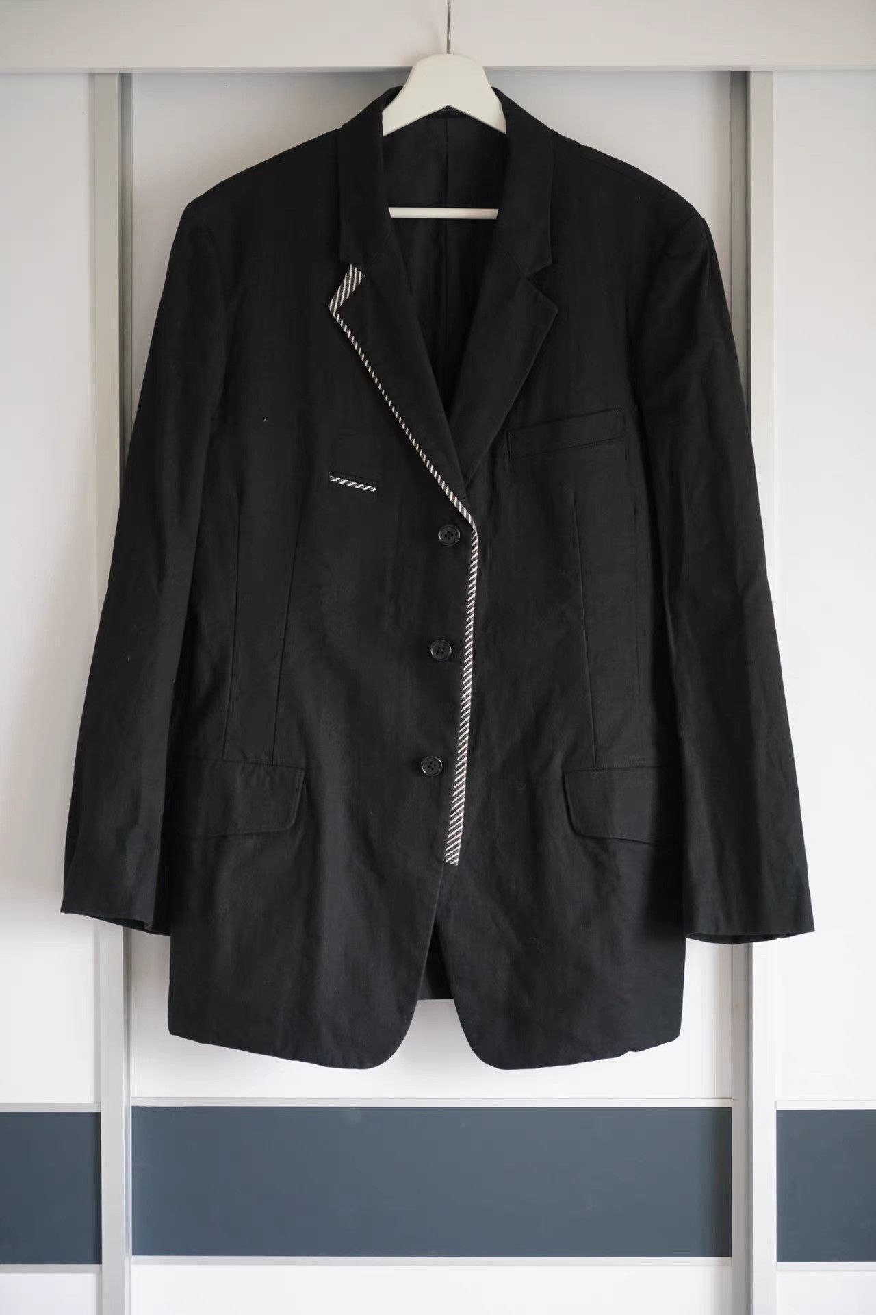 Yohji Yamamoto Yohji Yamamoto 10ss Takeshi Kitano Blazer K4 Size US M / EU 48-50 / 2 - 1 Thumbnail