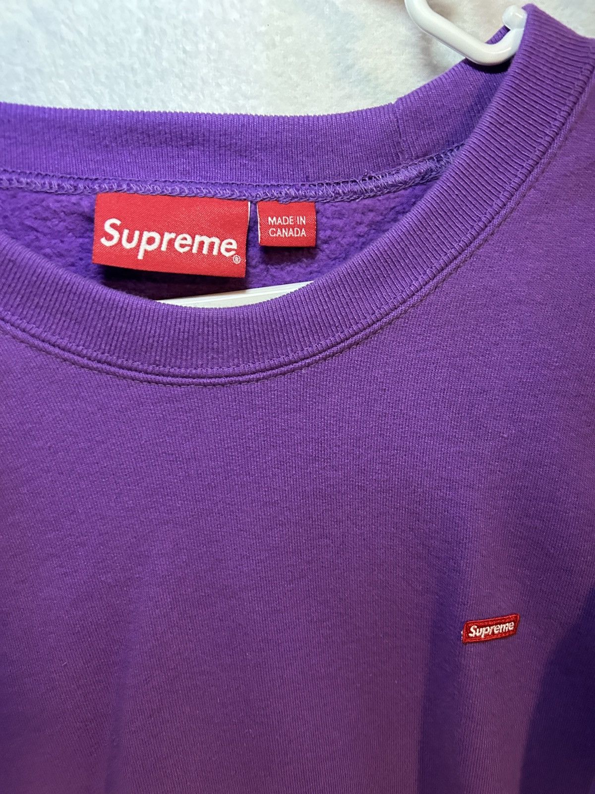 Supreme Supreme Small Box Logo Crewneck Size US XL / EU 56 / 4 - 3 Thumbnail