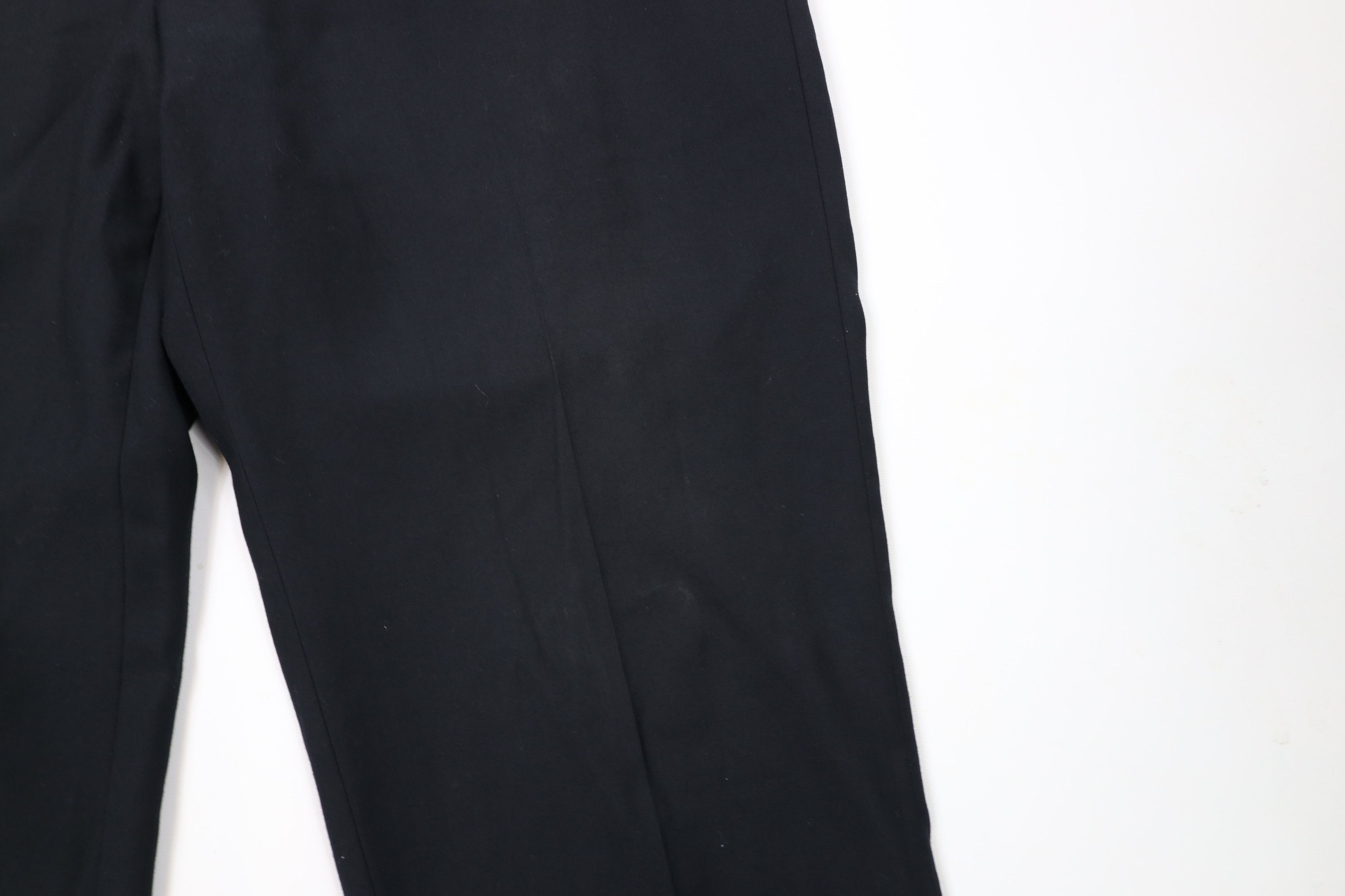Ralph Lauren × Vintage Vintage Ralph Lauren Wide Leg Chino Pants Trousers Black Size US 36 / EU 52 - 5 Thumbnail