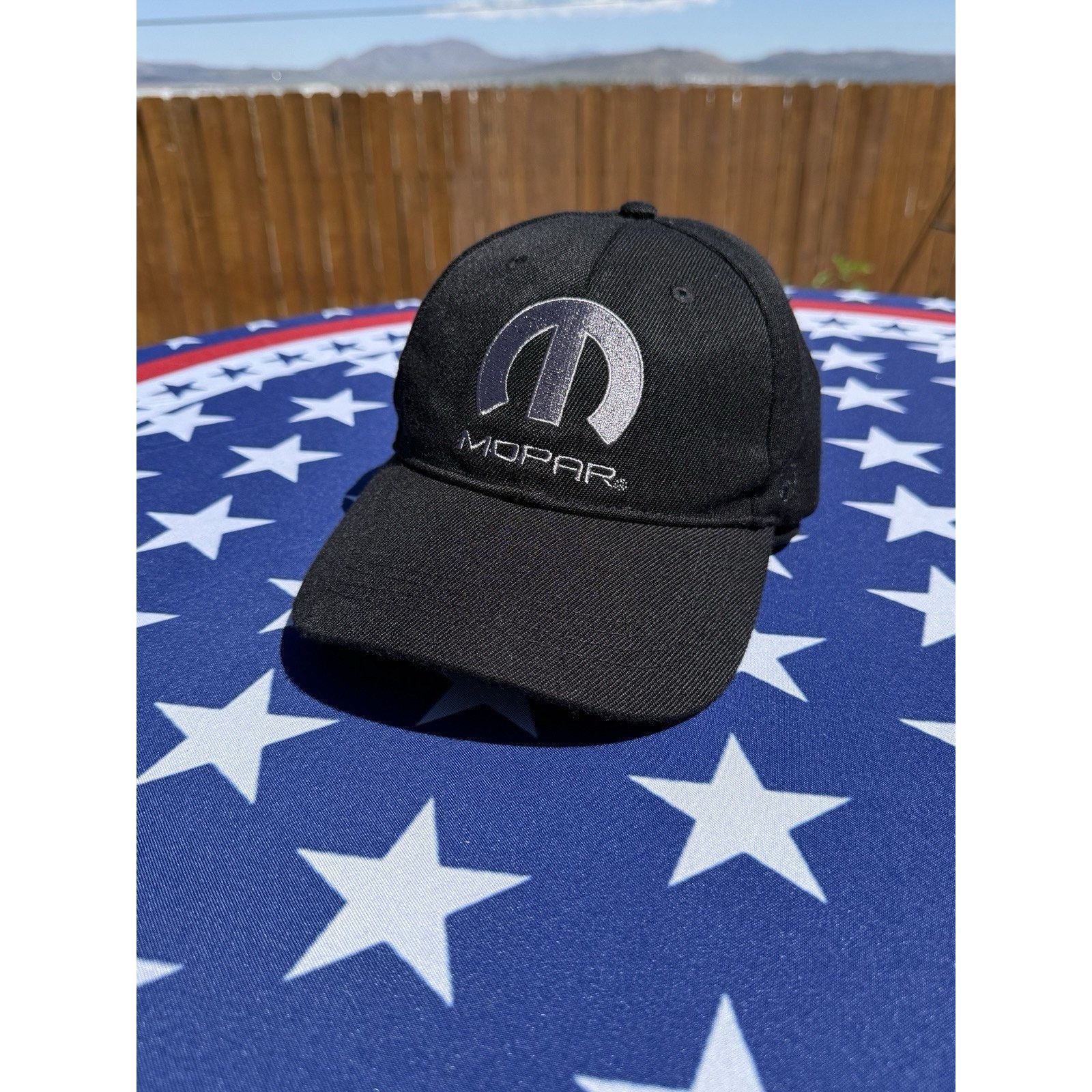 Other Open Road Mopar Men’s Black & Silver Logo Hat Adjustable Size ONE SIZE - 3 Thumbnail