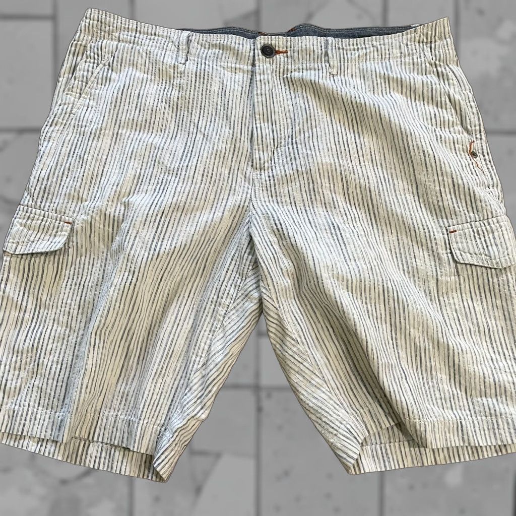 Tommy Bahama Tommy Bahama Cargo Shorts Mens Size 38 Beige Cotton Blend Cargo Size US 38 / EU 54 - 1 Thumbnail