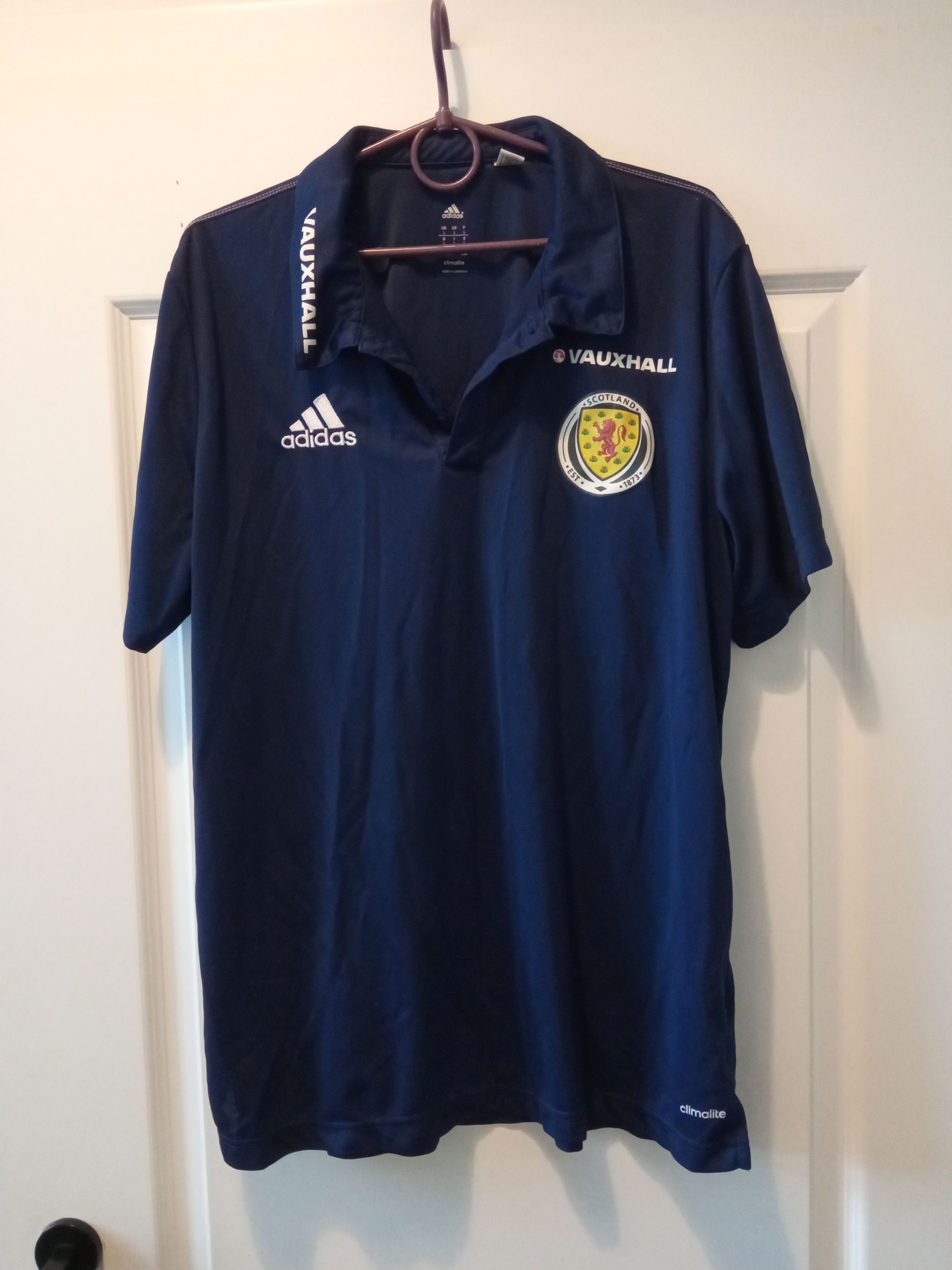 Adidas × Vintage Scotland Training Football Shirts Size US L / EU 52-54 / 3 - 1 Thumbnail