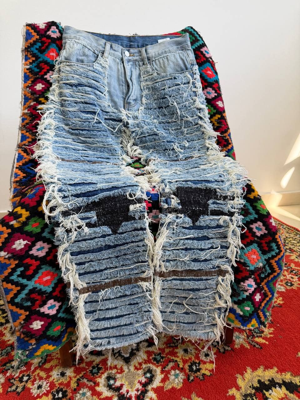 If Six Was Nine VINTAGE **HYSTERIC GLAMOUR STYLE BAGGY JEANS 90S Size US 32 / EU 48 - 4 Thumbnail