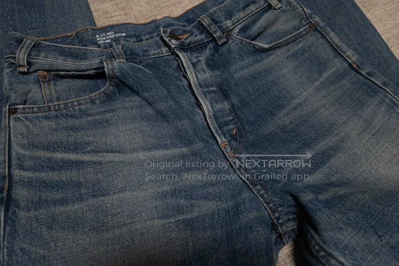 Celine Celine Washed Denim Jeans i Size US 30 / EU 46 - 3 Thumbnail