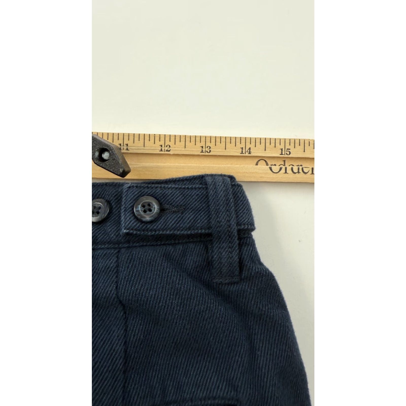 Prana prAna Pants Womens 6 Navy Organic Cotton Chino Straight Leg Slash Pockets Casual Formal Pockets 25 in Inseam Blue Cotton Regular Womens Size 28" / US 6 / IT 42 - 8 Thumbnail