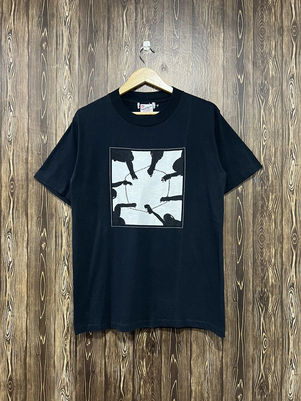 Vintage Vintage 90s Luna Sea Museum Art Tshirt Size US M / EU 48-50 / 2 - 1 Thumbnail