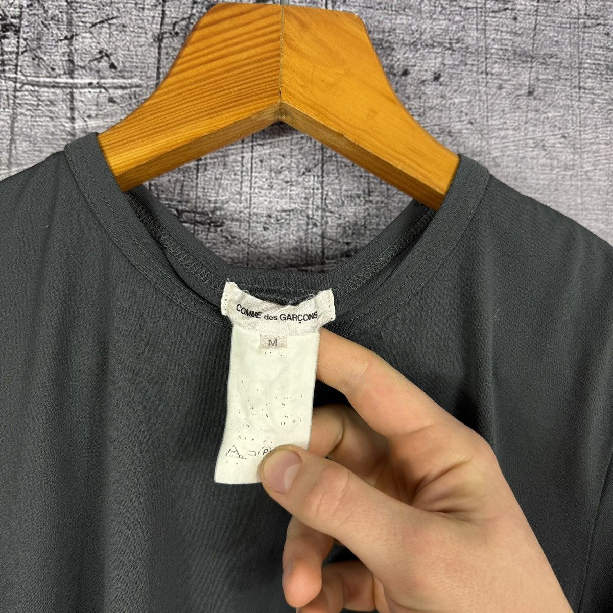 Comme des Garcons Vintage archive 1998 comme des Garcons fringed t shirt tee Size M / US 6-8 / IT 42-44 - 3 Thumbnail