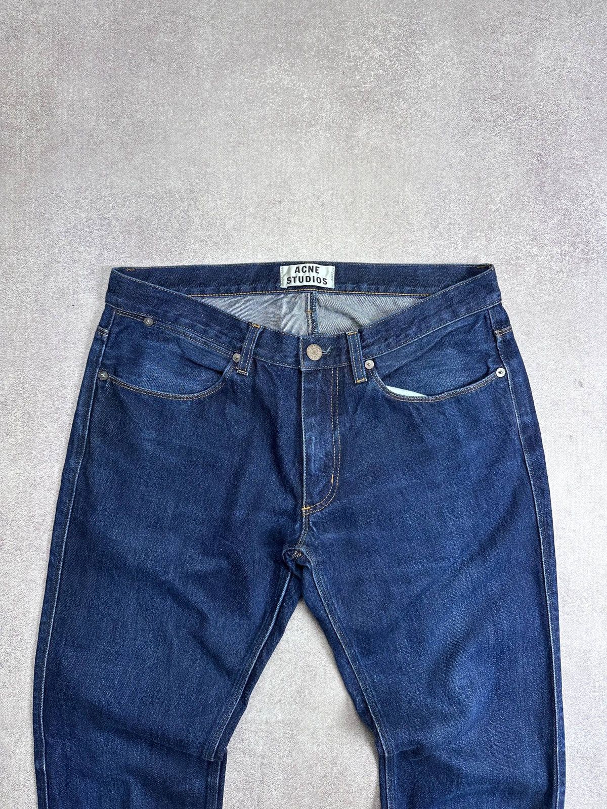 Acne Studios Acne Studios Max Raw Baggy Jeans 34 Size US 34 / EU 50 - 2 Thumbnail