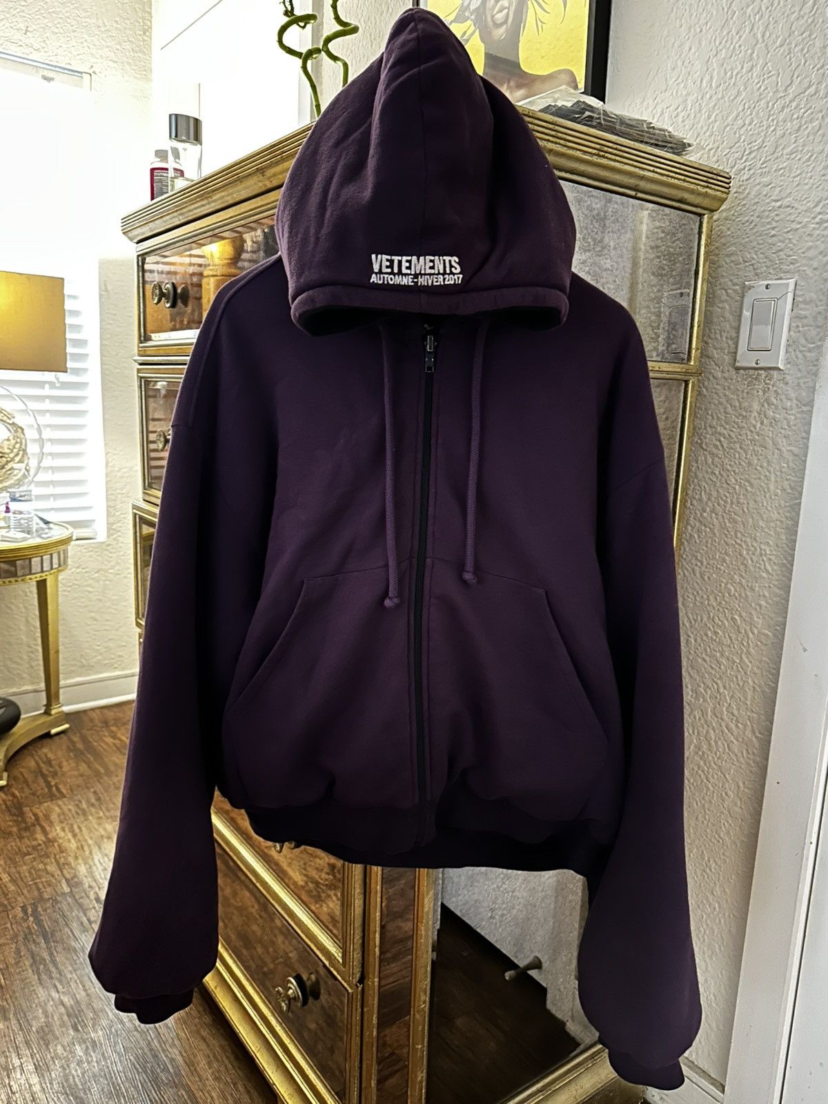 Vetements Vetements total fucking darkness tfd reversible hoodie Size US XS / EU 42 / 0 - 7 Thumbnail