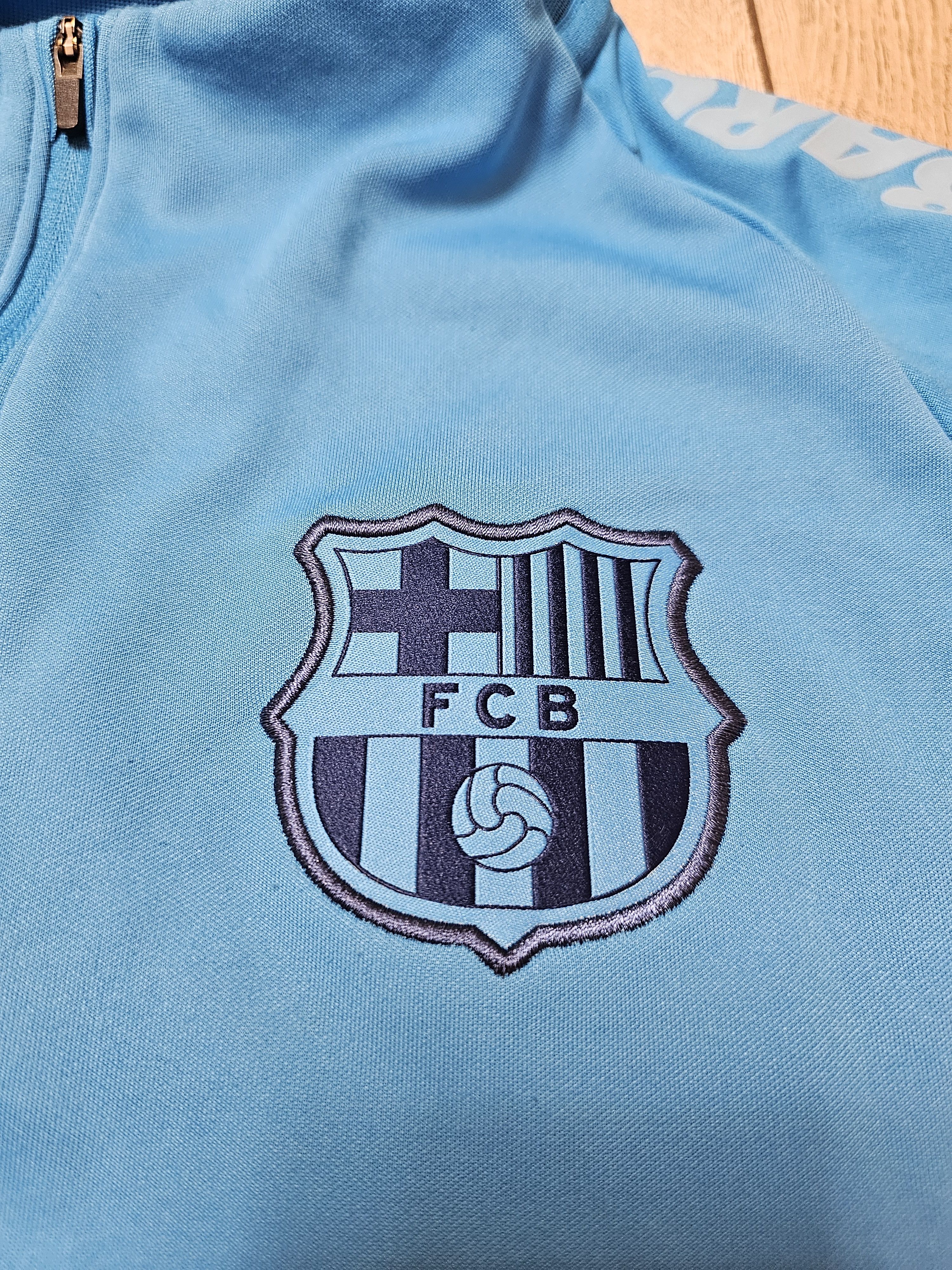 Nike BARCELONA 2019 TRAINING FOOTBALL JACKET DRILL TOP SOCCER Size US M / EU 48-50 / 2 - 4 Thumbnail