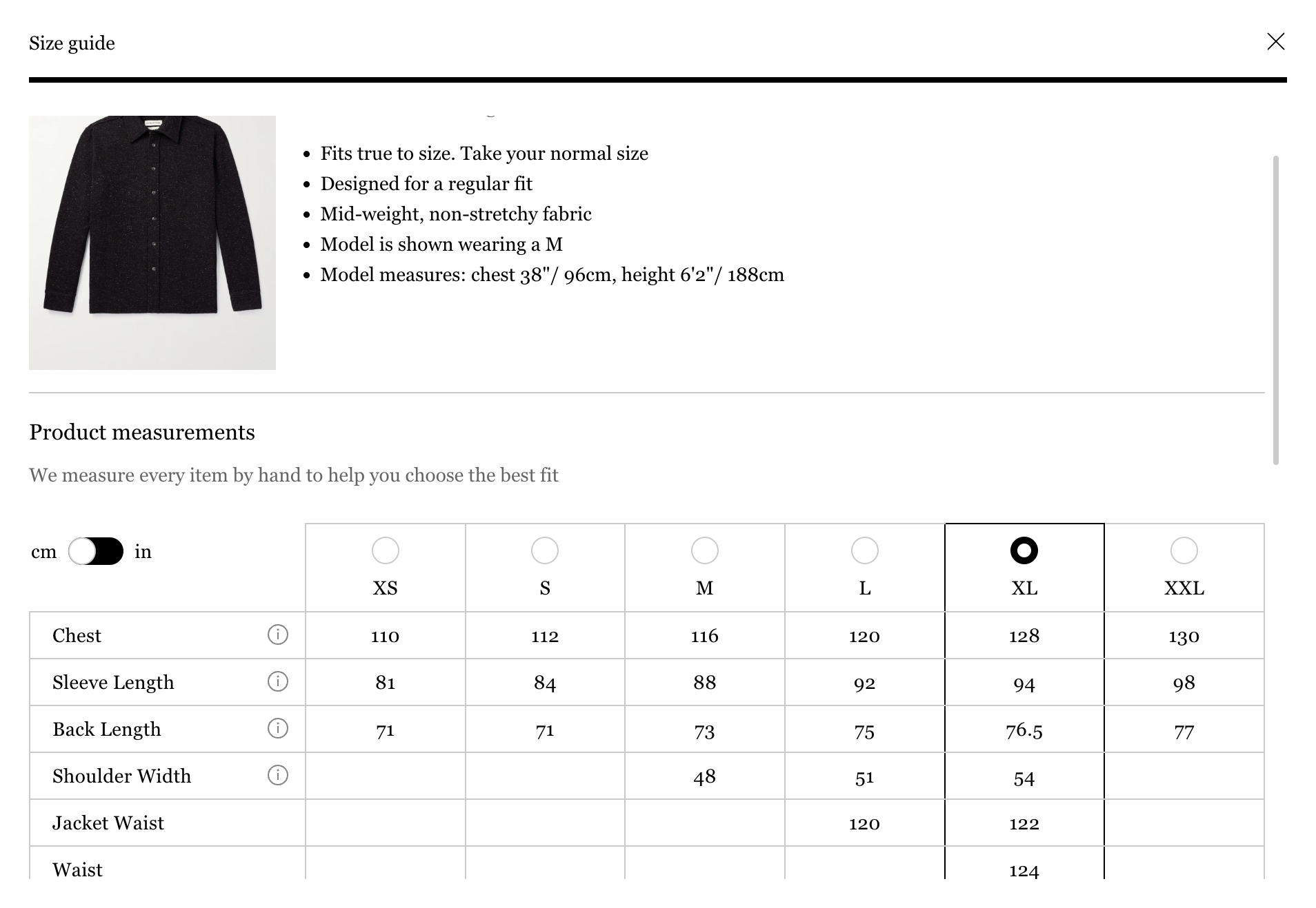A Kind Of Guise Dullu Brushed Mélange Wool Shirt XL Size US XL / EU 56 / 4 - 5 Thumbnail