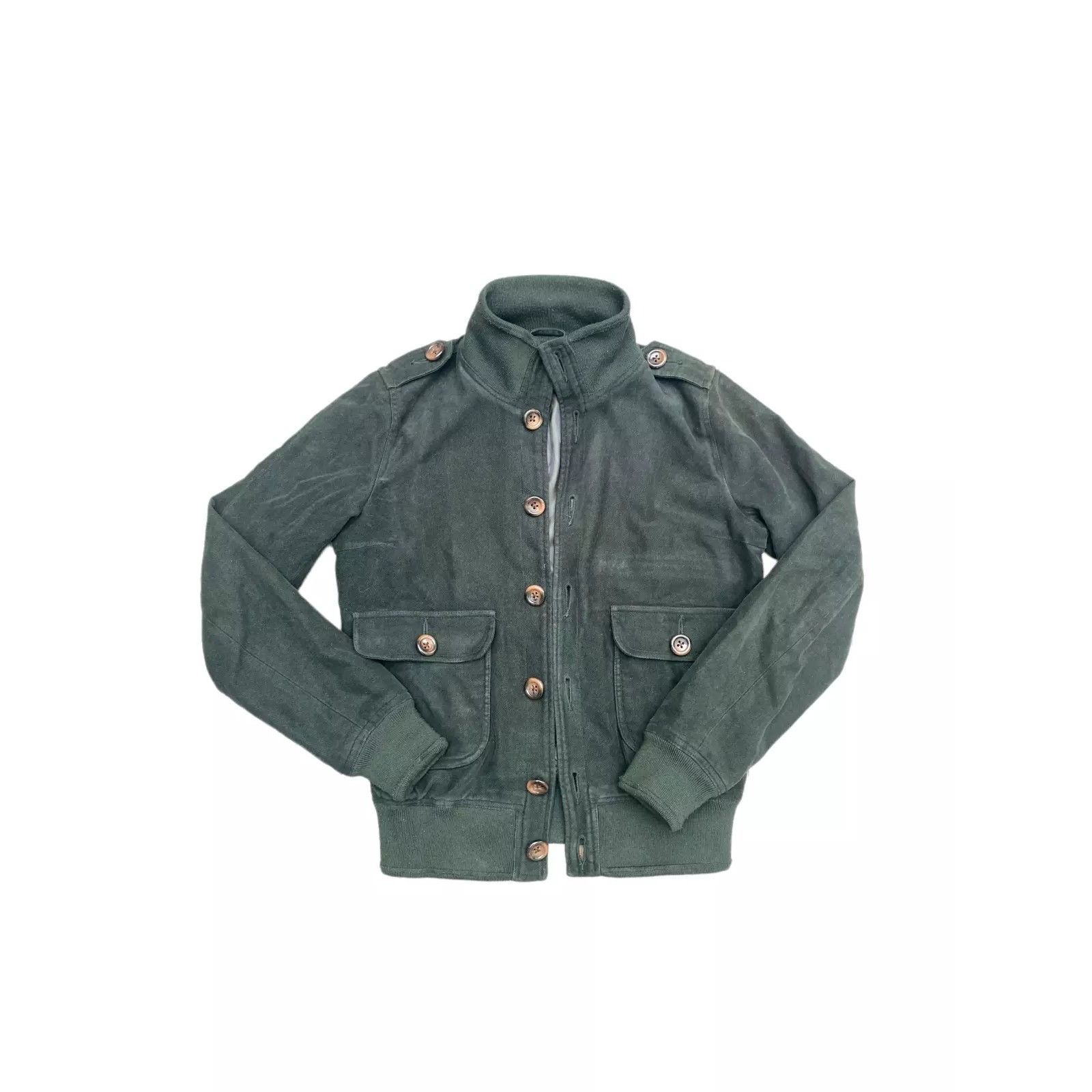 A.P.C. Women Forest Green Jacket Size XS / US 0-2 / IT 36-38 - 1 Thumbnail