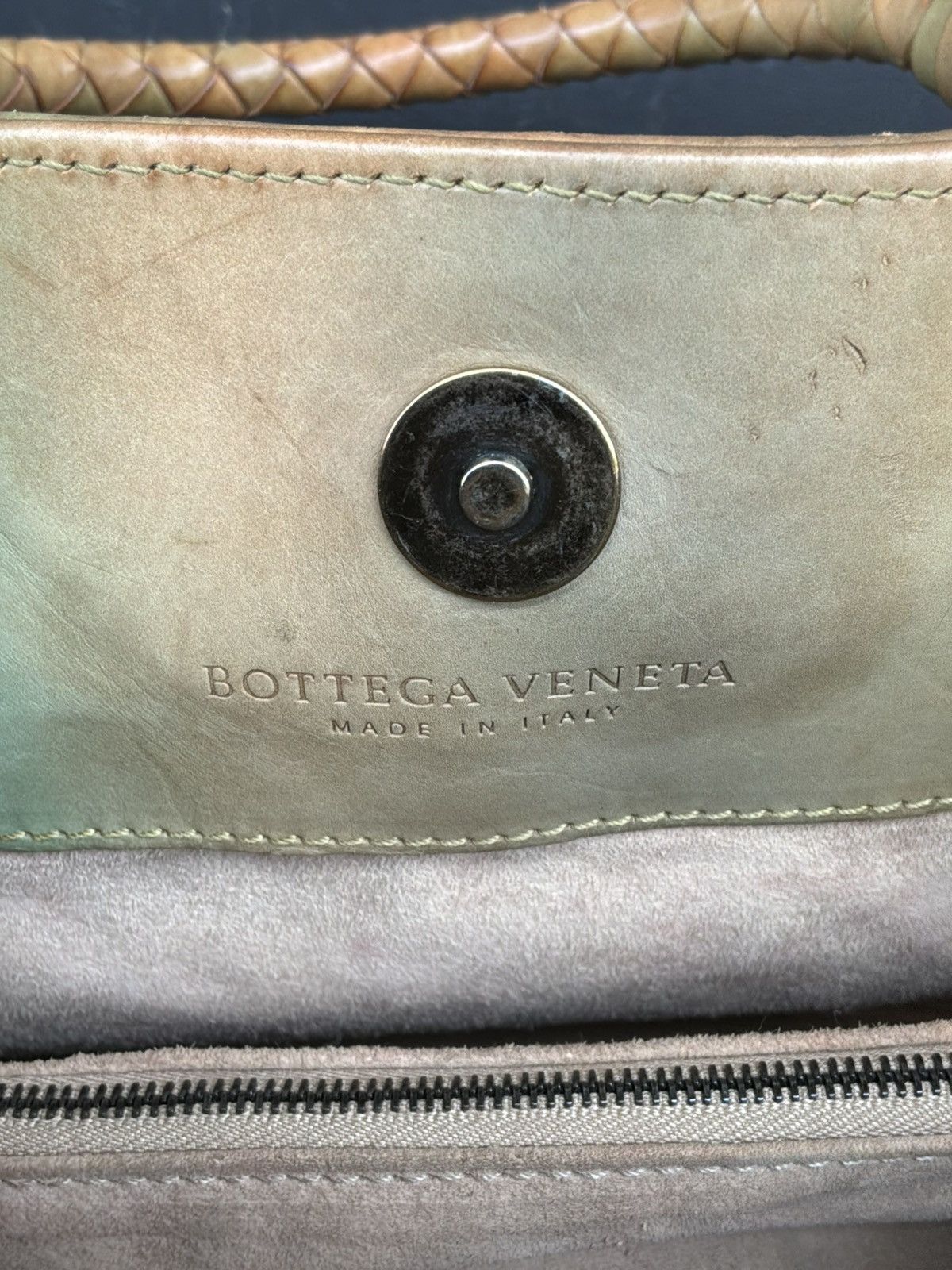 Bottega Veneta Bottega Veneta - Intrecciato Small Nappa Leather Handbag Size ONE SIZE - 16 Thumbnail
