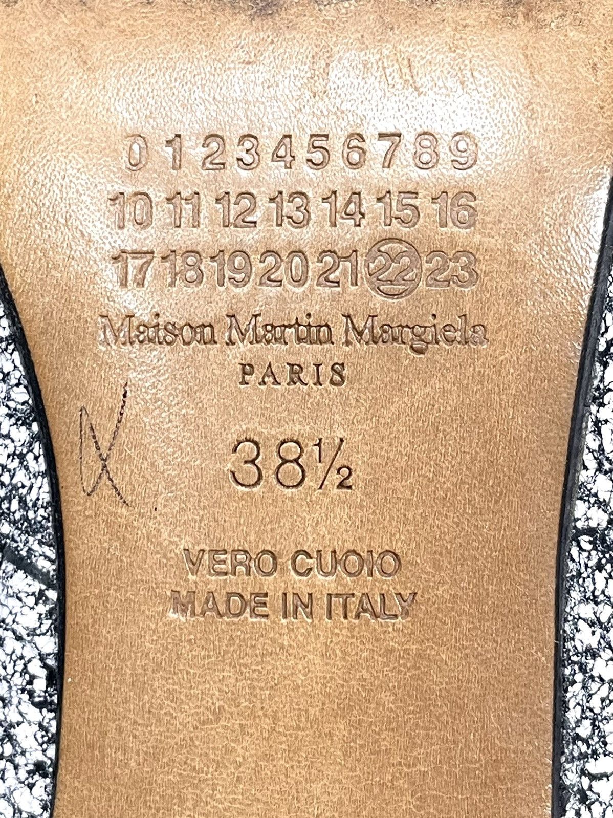 Maison Margiela Maison Martin Margiela Line 22 Cracked Peep-Toe Ankle Boots Size US 8.5 / IT 38.5 - 17 Thumbnail