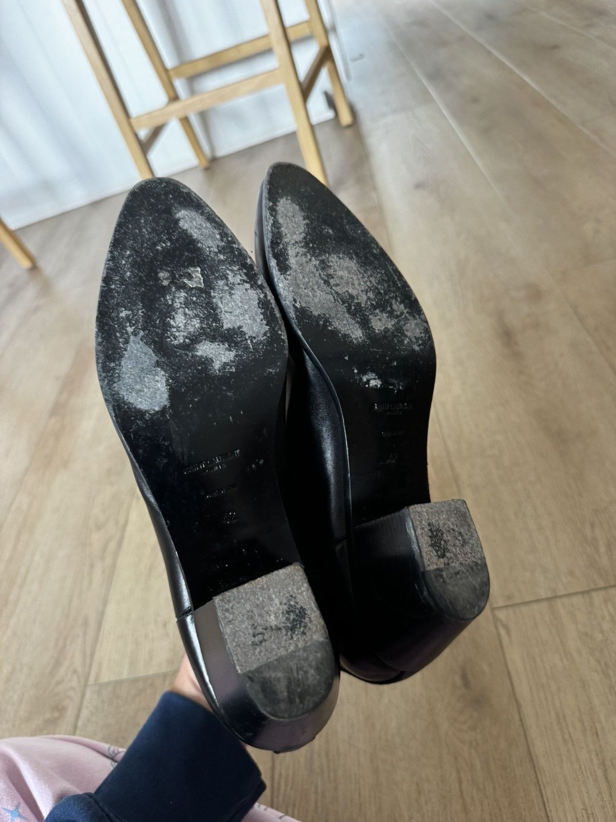 Saint Laurent Paris Hedi Leather Chelsea Wyatt Size US 9 / EU 42 - 6 Thumbnail