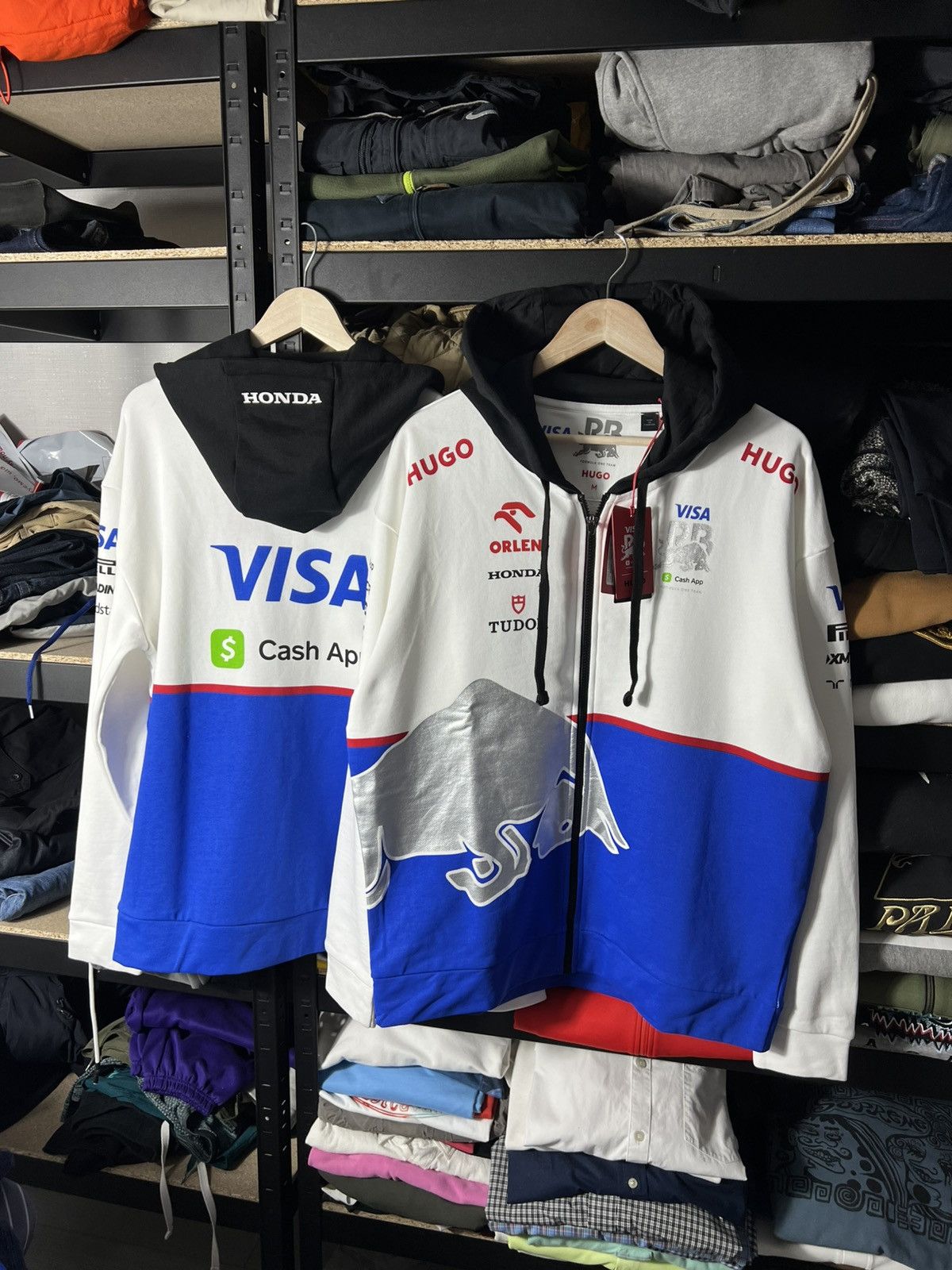 🏁 HUGO x Visa Cash App Red Bull Formula 1 Team Zip Hoodie